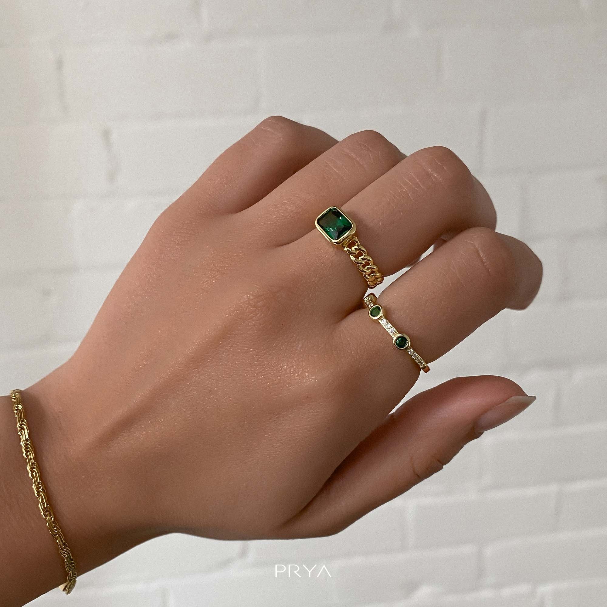 Callie Cuban Adjustable Ring - Image 5
