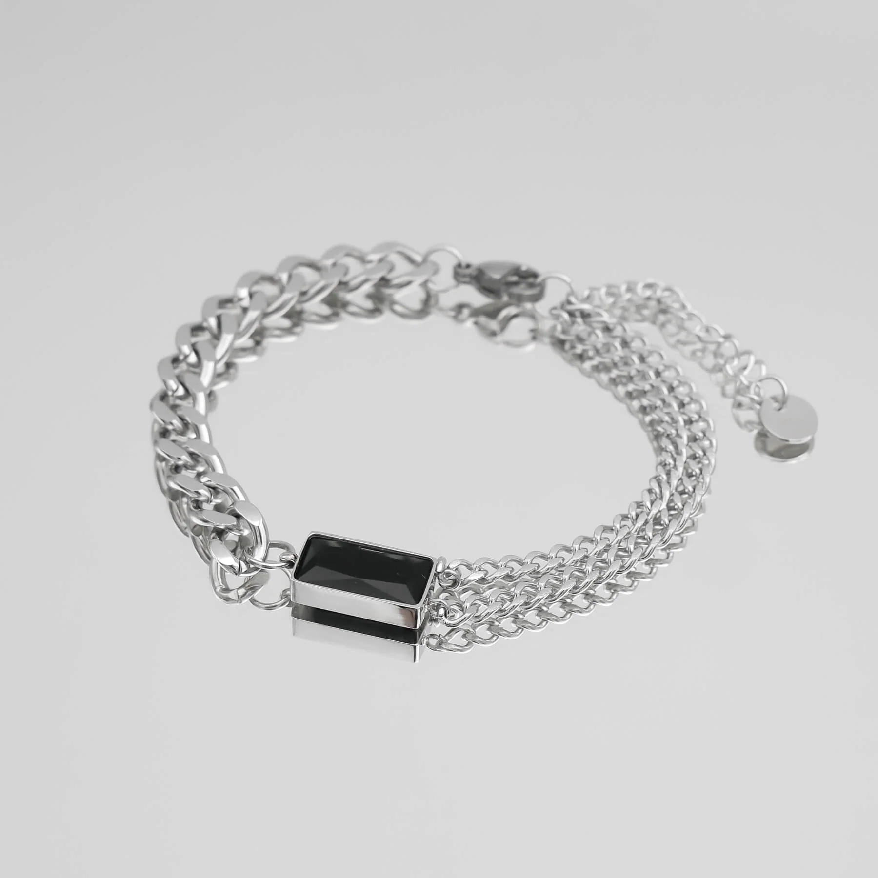 Callie Cuban Contrast Bracelet - Image 4