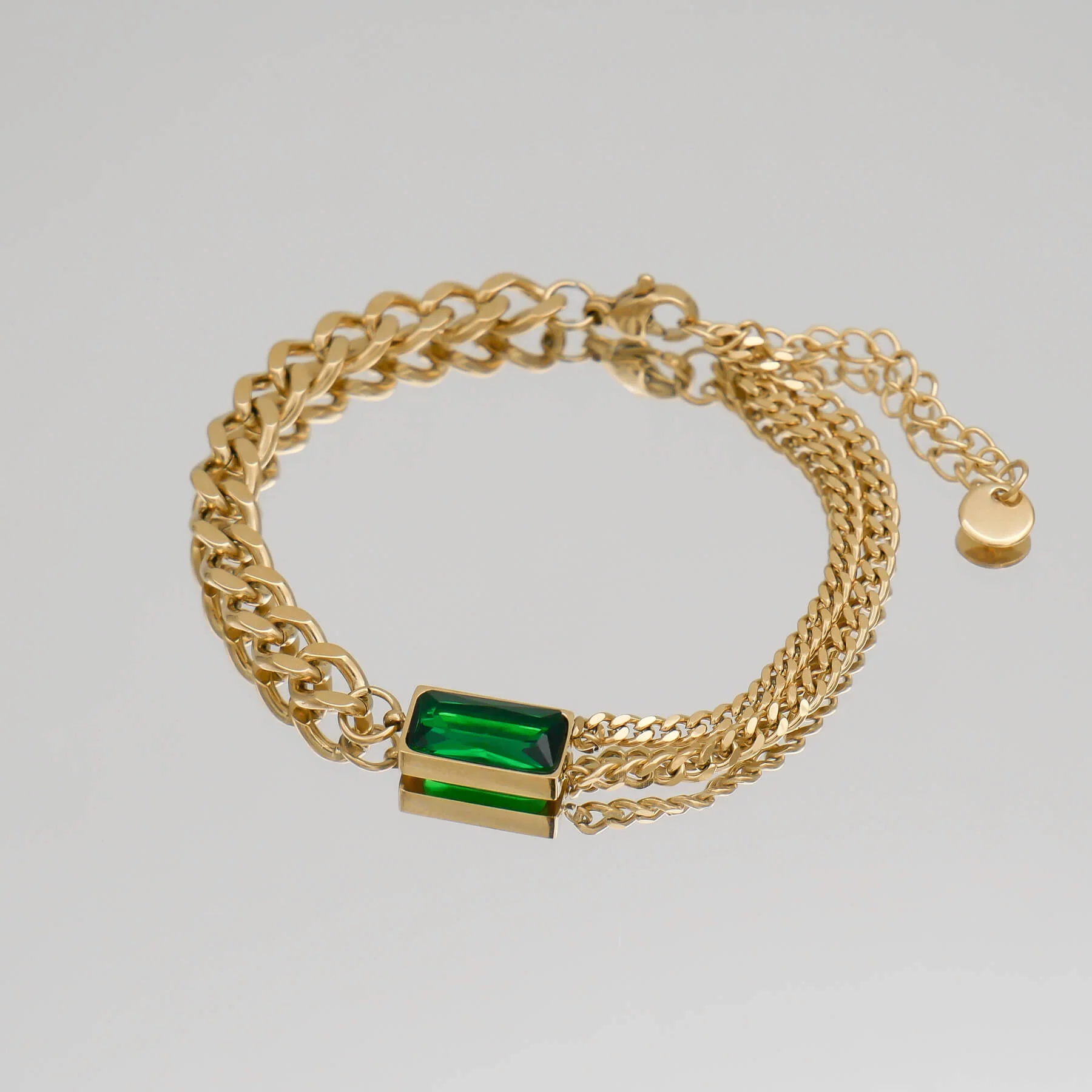 Callie Cuban Contrast Bracelet - Image 6
