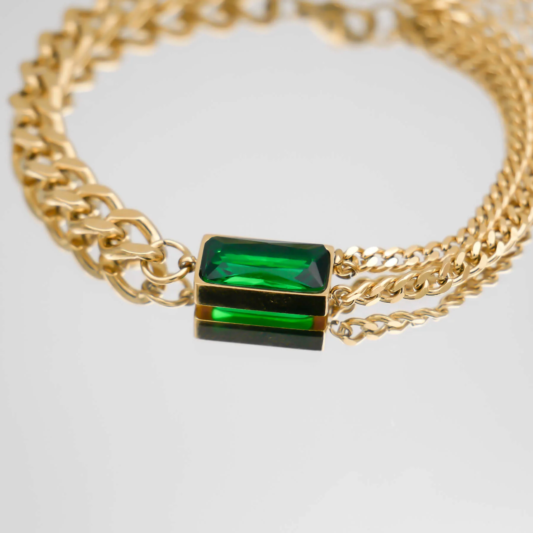 Callie Cuban Contrast Bracelet - Image 7