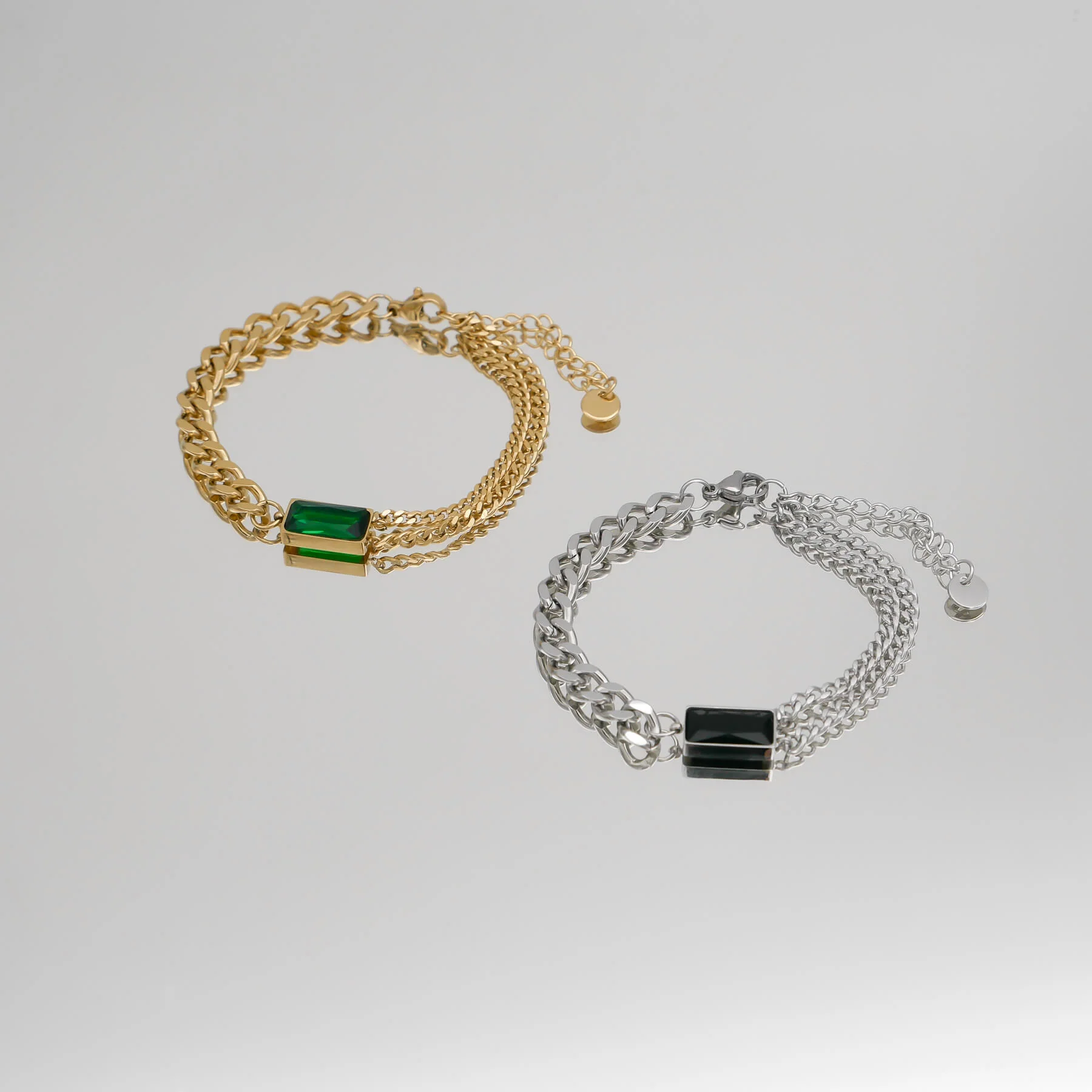 Callie Cuban Contrast Bracelet - Image 8