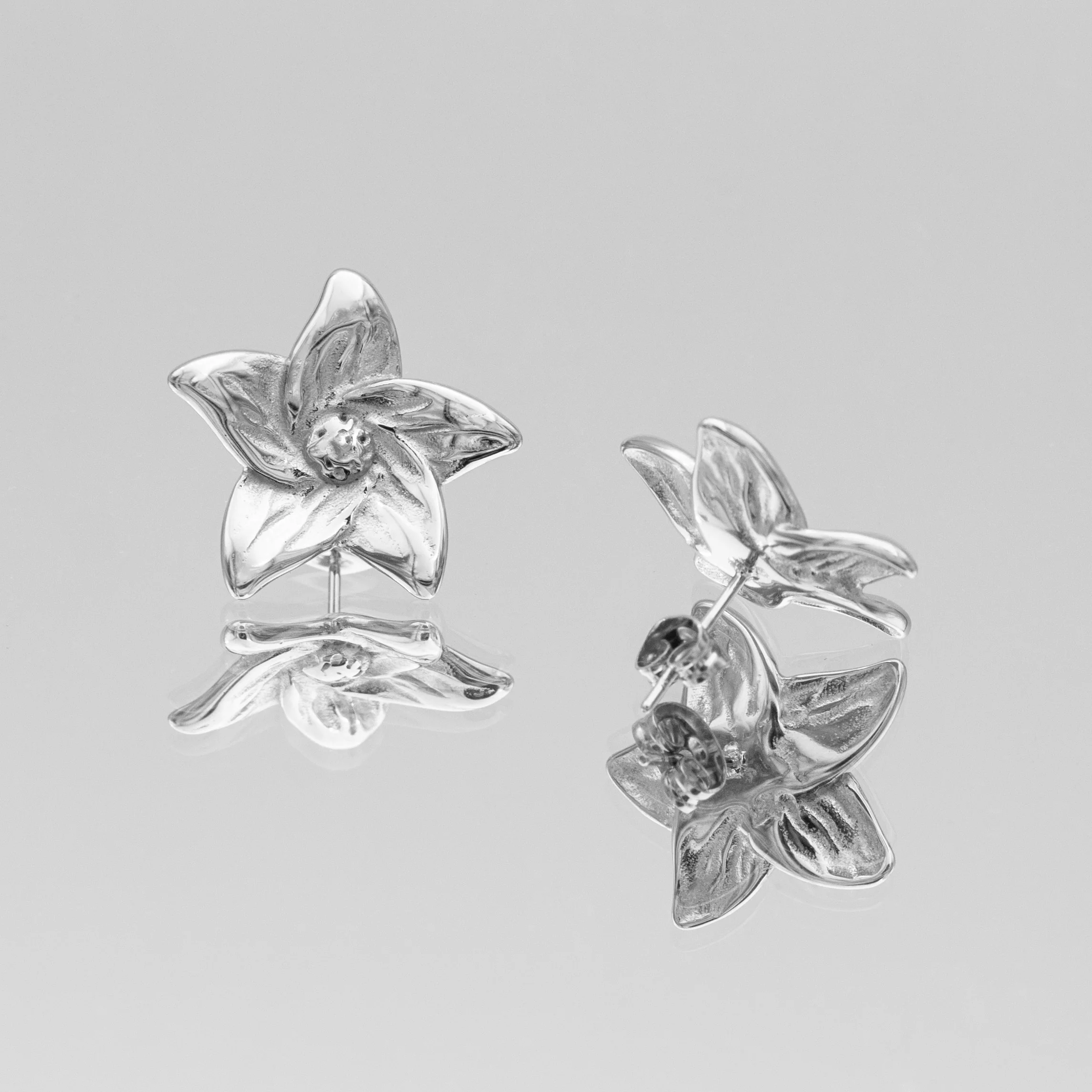 Camilla Flower Earrings - Image 4