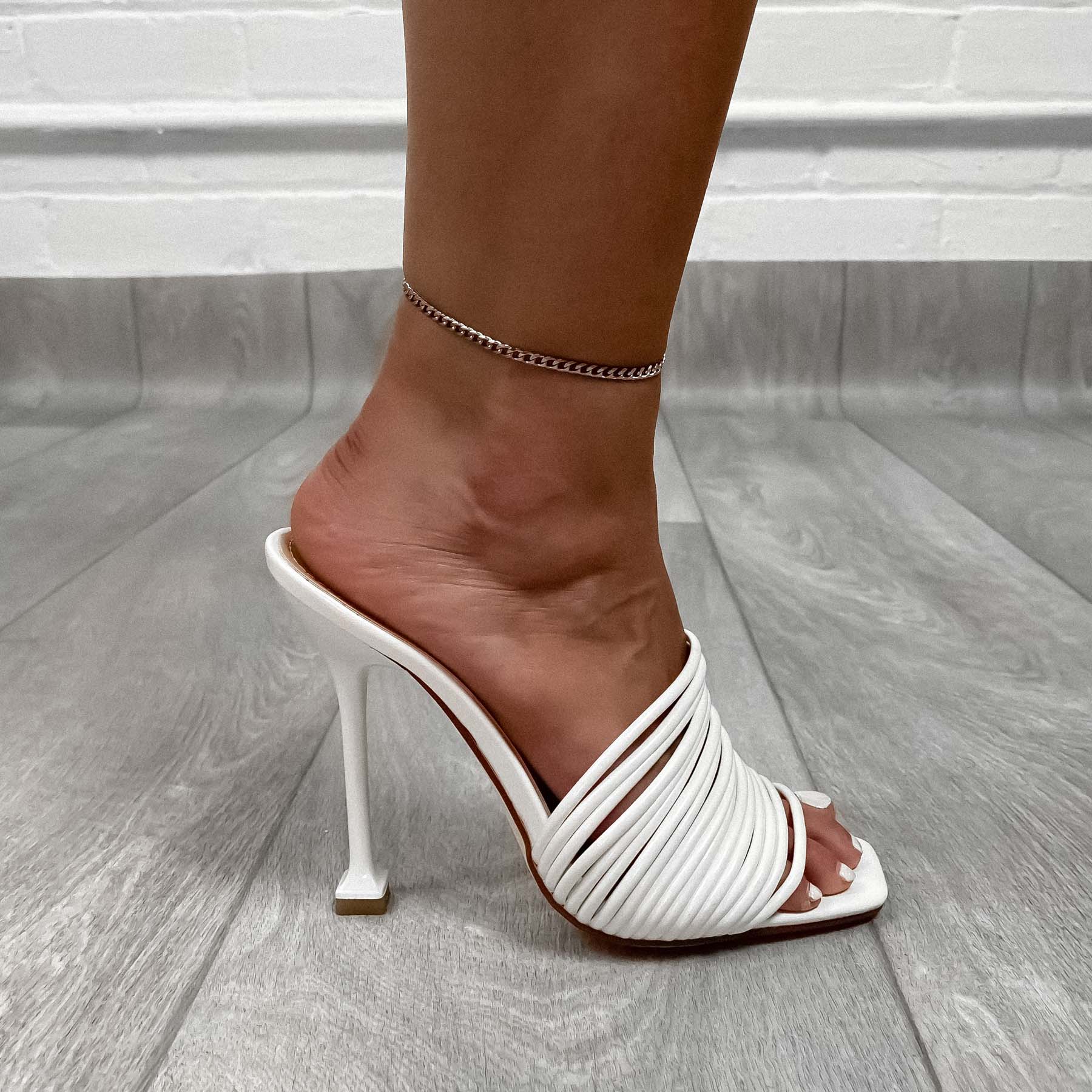 Classic Cuban Anklet Silver - Image 10