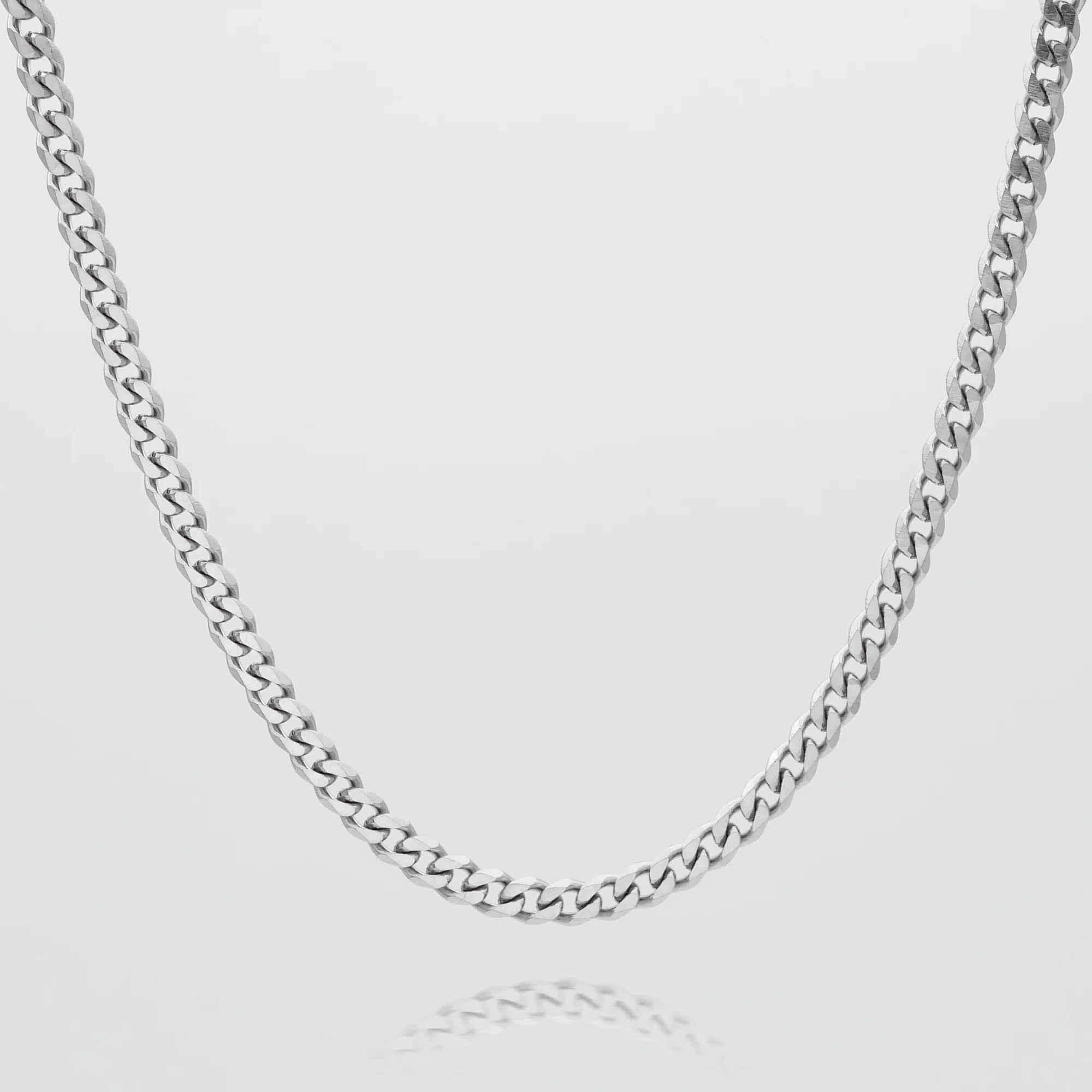 Classic Cuban Chain Silver - Image 3