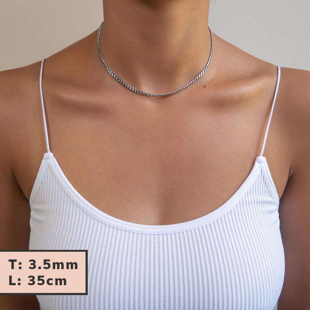 Classic Cuban Chain Silver - Image 7