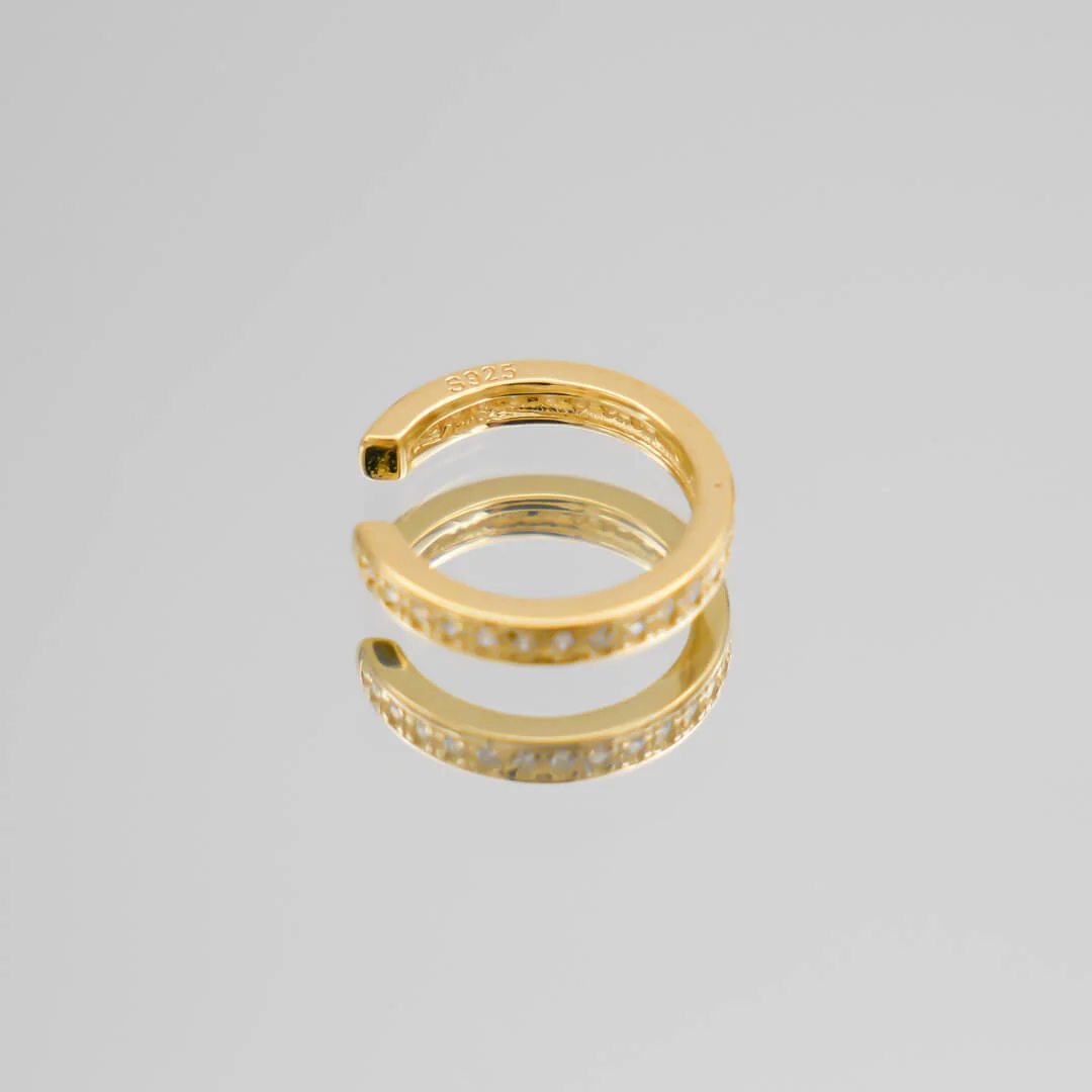 Classic Pave Ear Cuff - Image 3