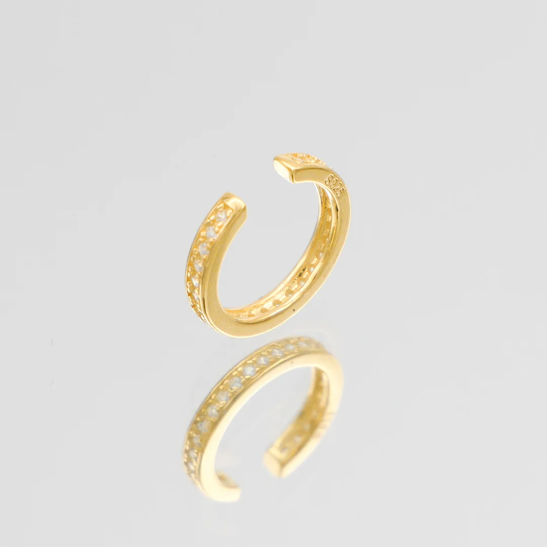 Classic Pave Ear Cuff - Image 5