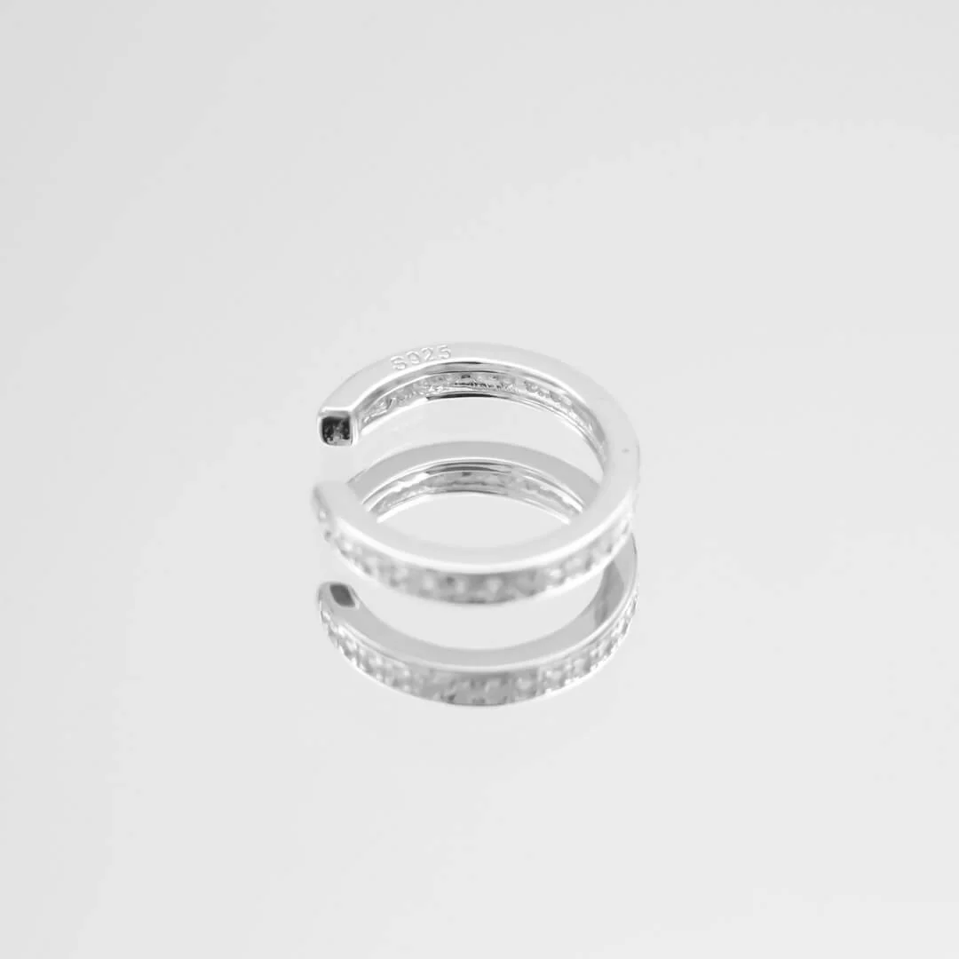 Classic Pave Ear Cuff - Image 6