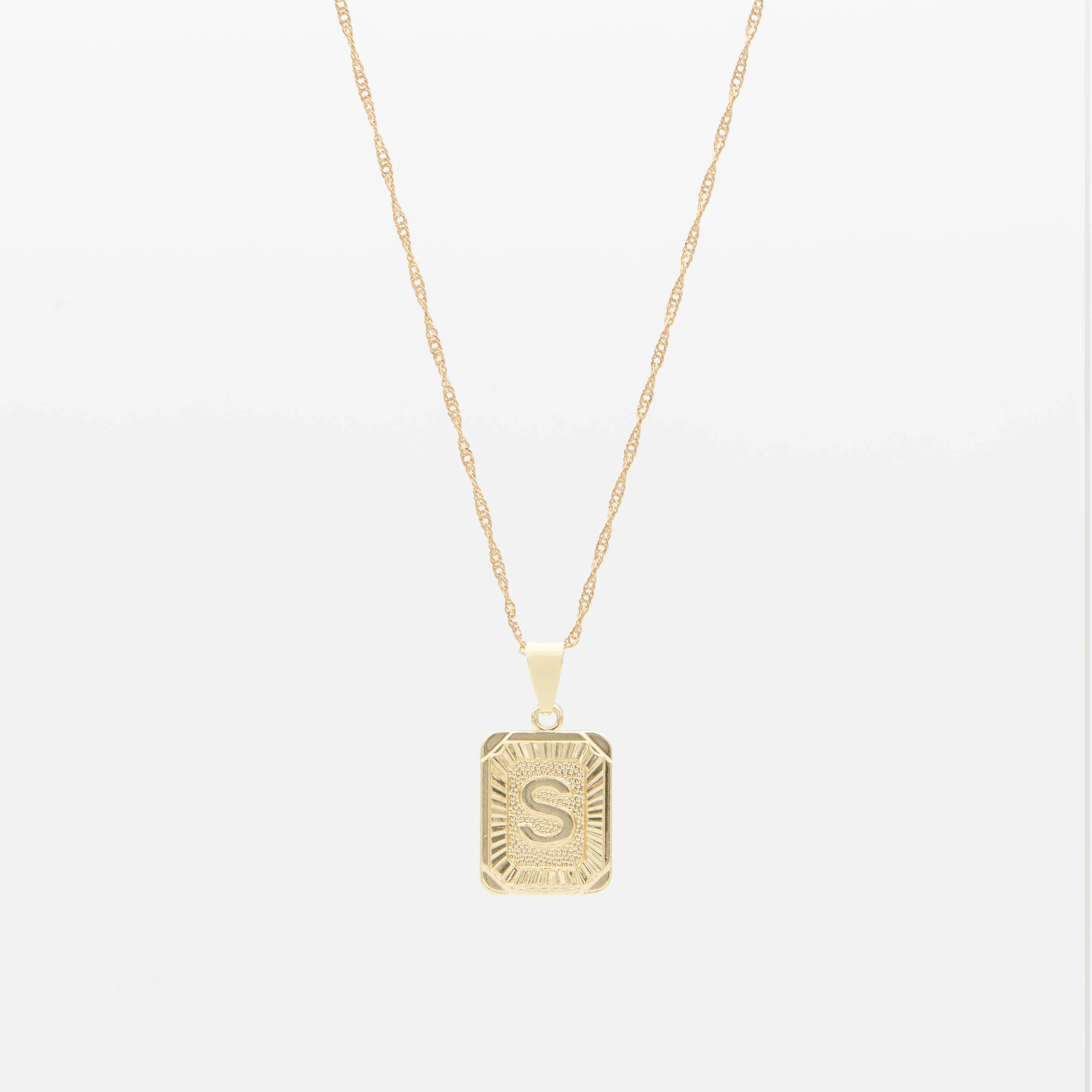 Classic Initial Necklace - Image 11
