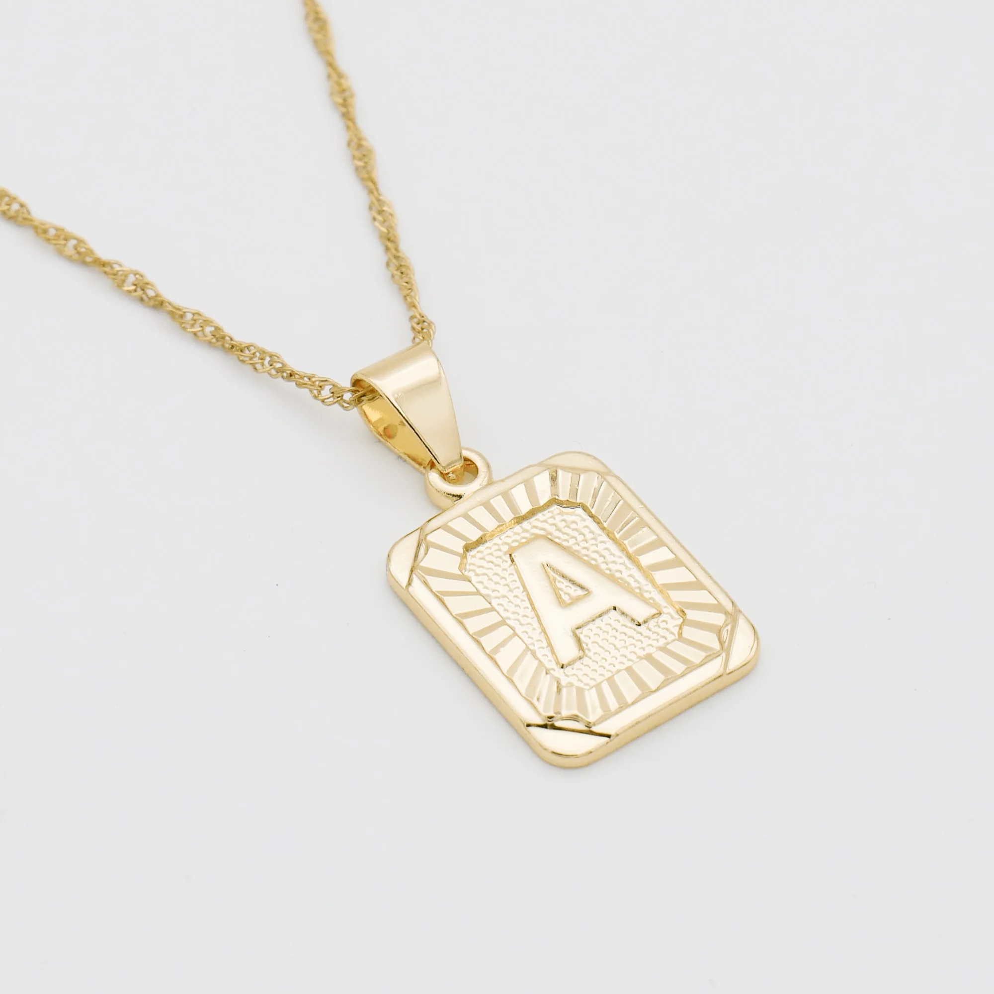 Classic Initial Necklace - Image 5