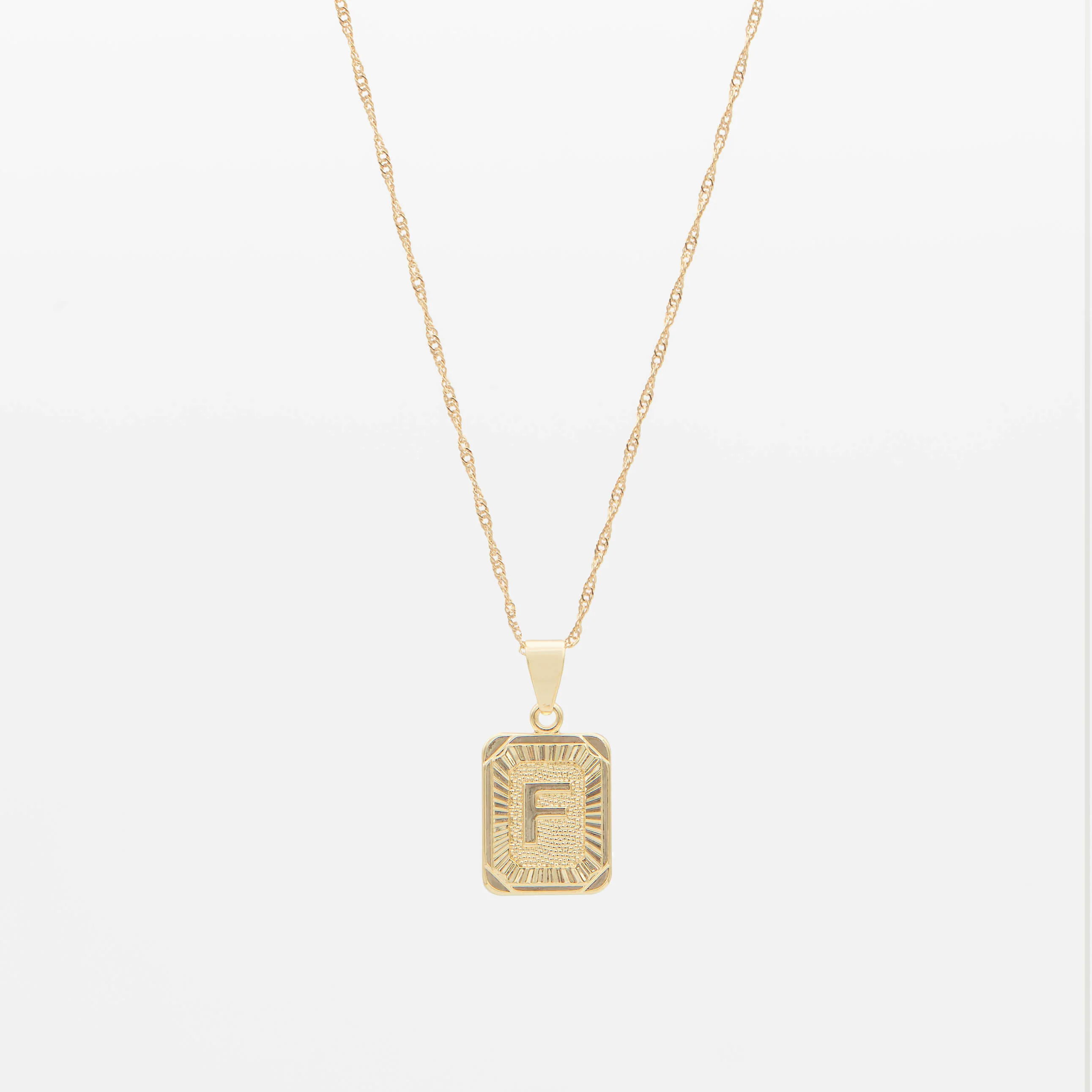 Classic Initial Necklace - Image 7