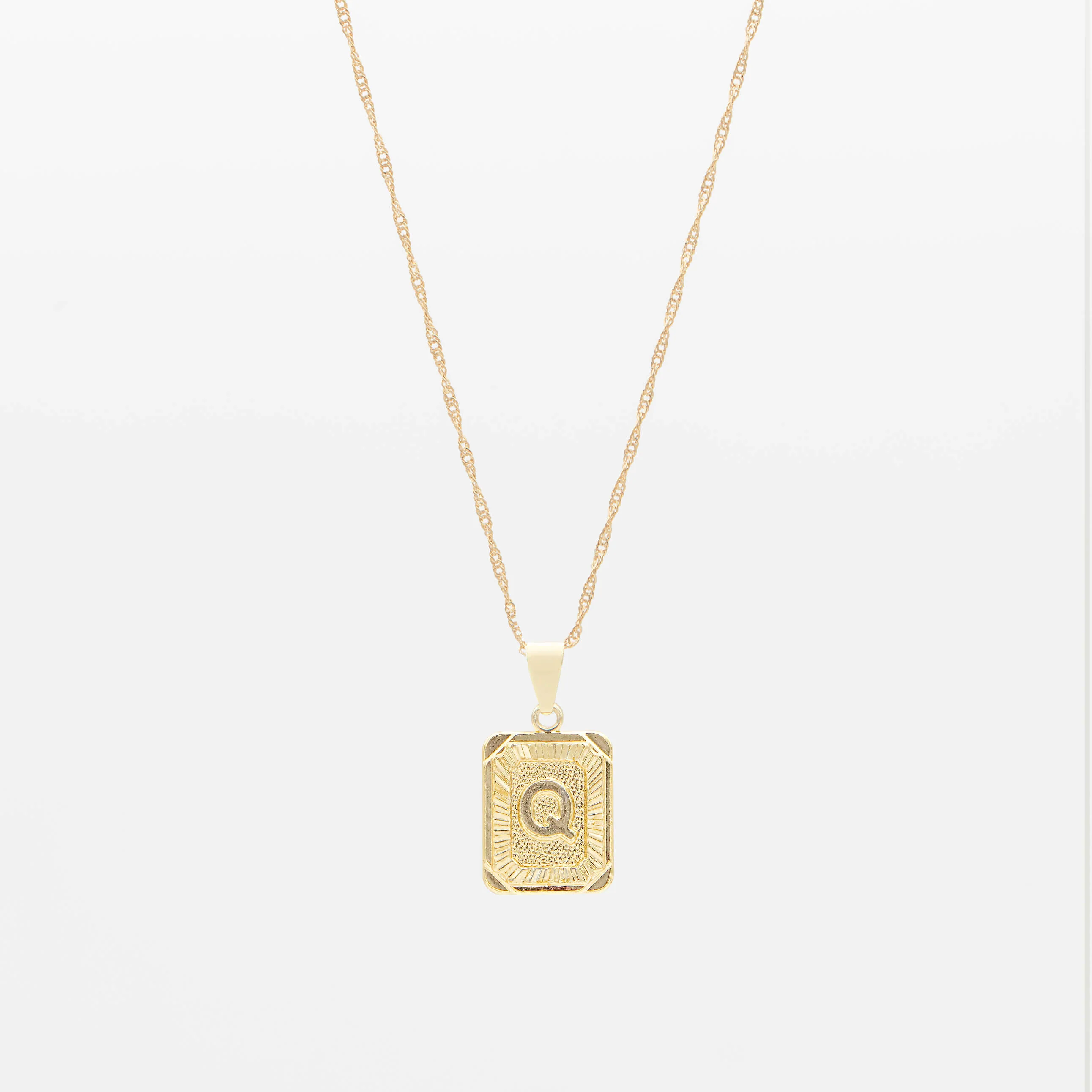 Classic Initial Necklace - Image 9