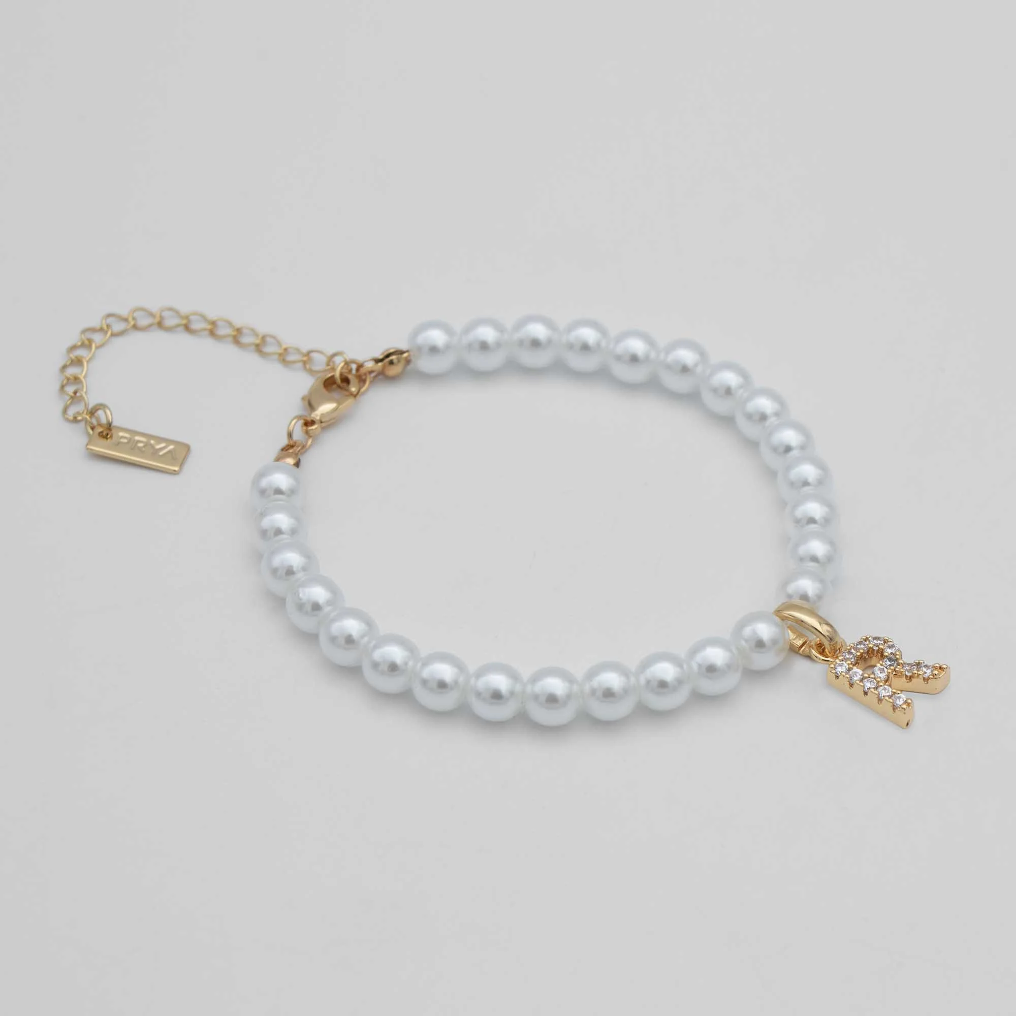 Classic Pearl Initial Anklet - Image 19