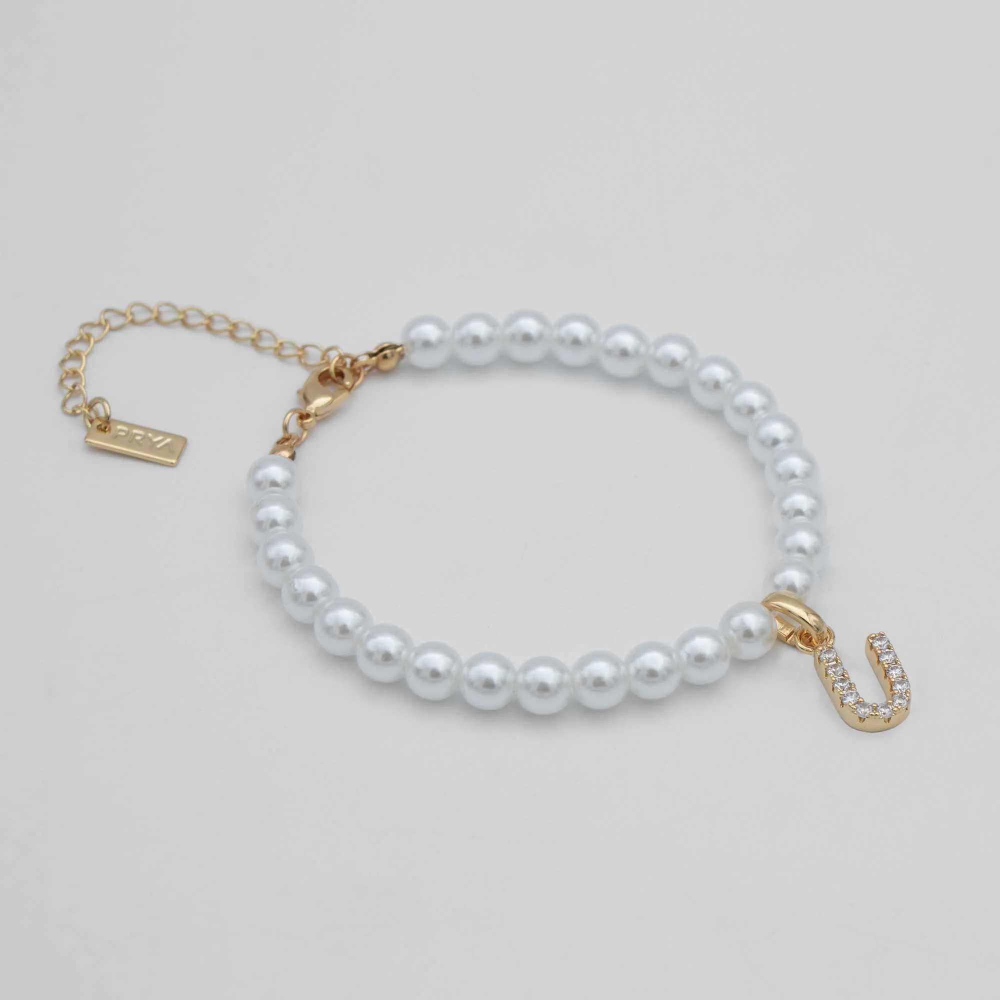 Classic Pearl Initial Anklet - Image 21