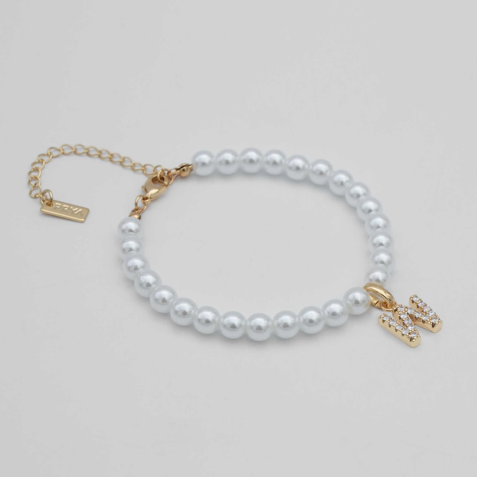 Classic Pearl Initial Anklet - Image 23
