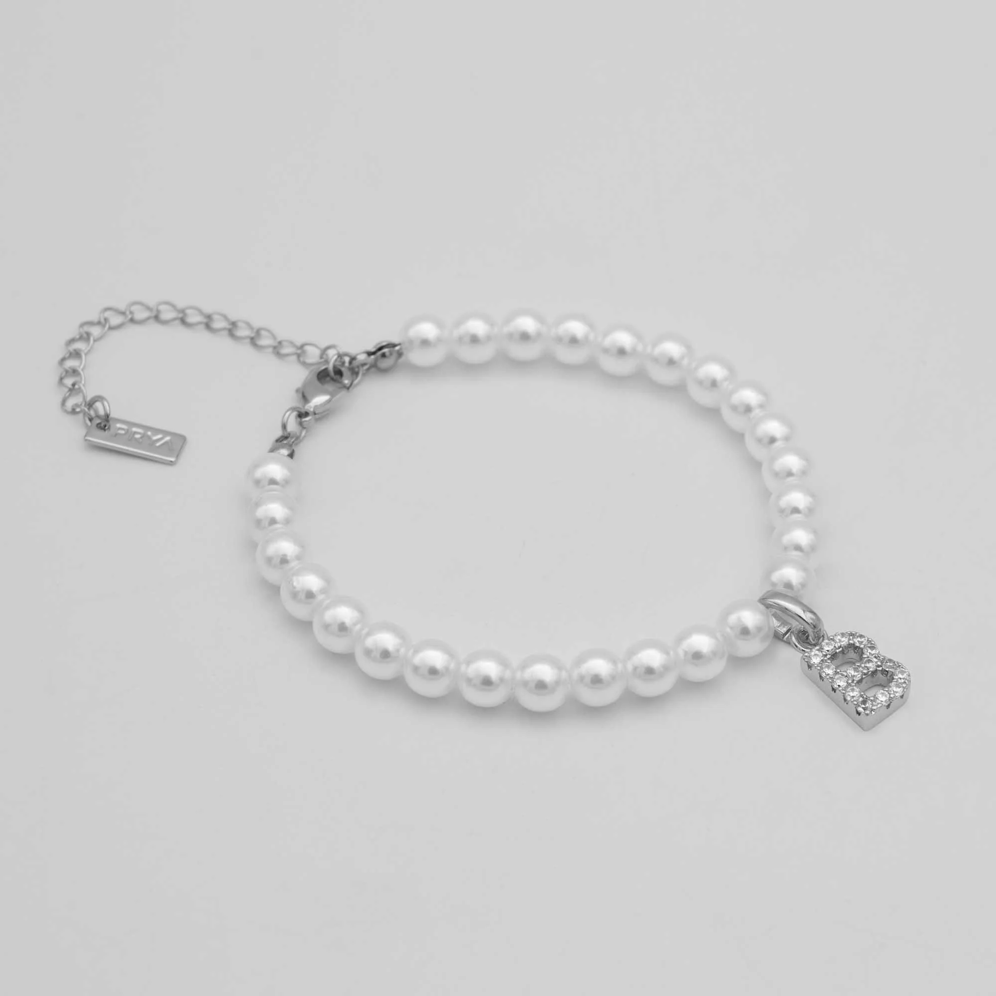 Classic Pearl Initial Anklet - Image 28