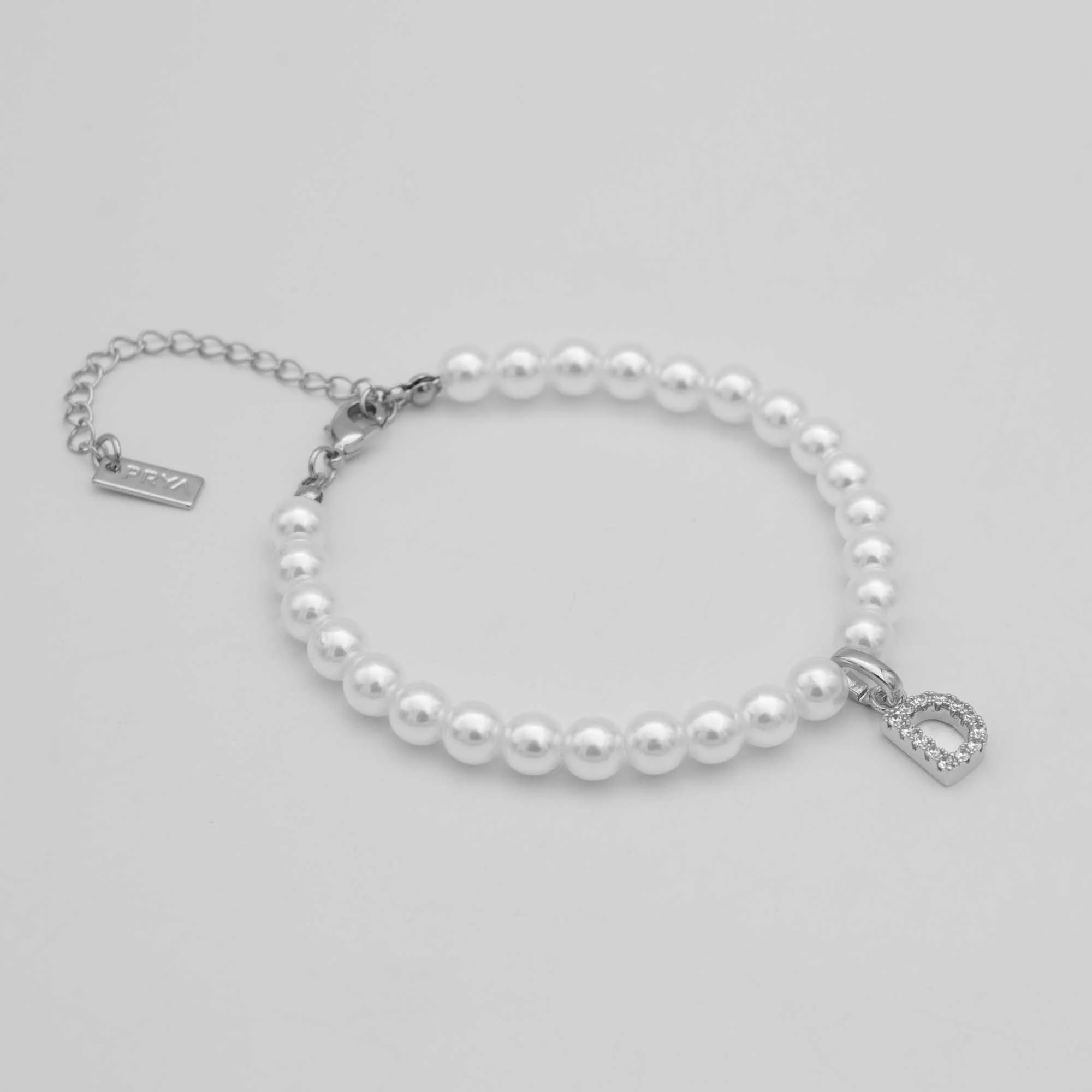 Classic Pearl Initial Anklet - Image 30