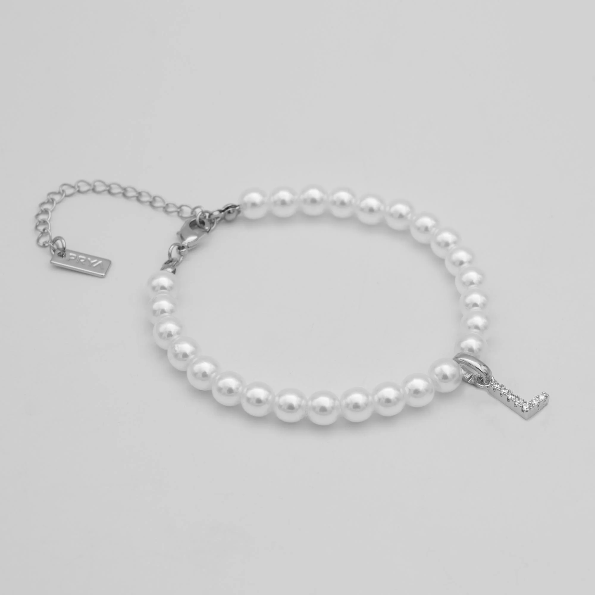 Classic Pearl Initial Anklet - Image 38