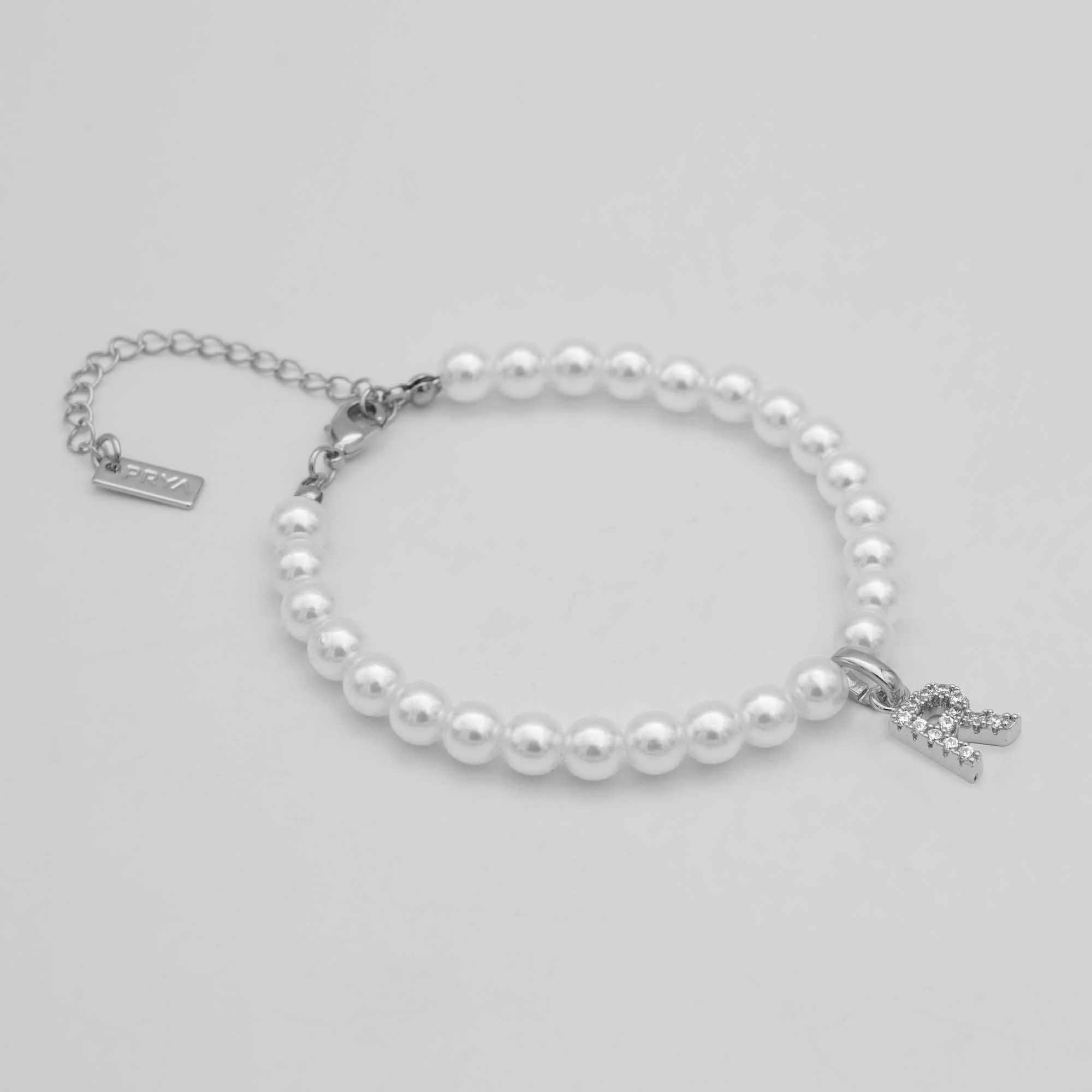 Classic Pearl Initial Anklet - Image 44