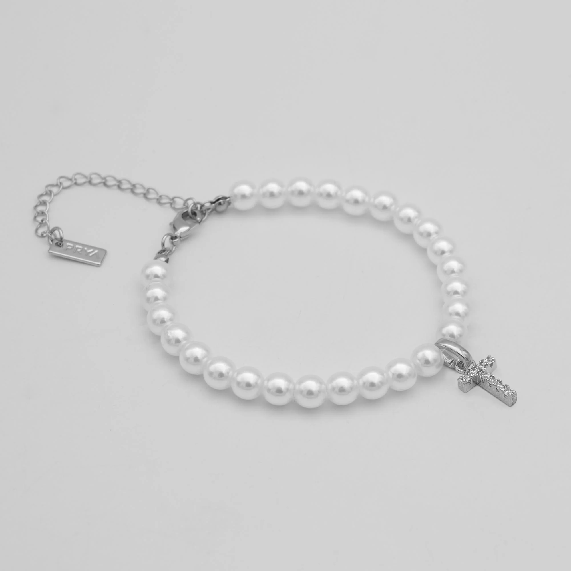 Classic Pearl Initial Anklet - Image 46