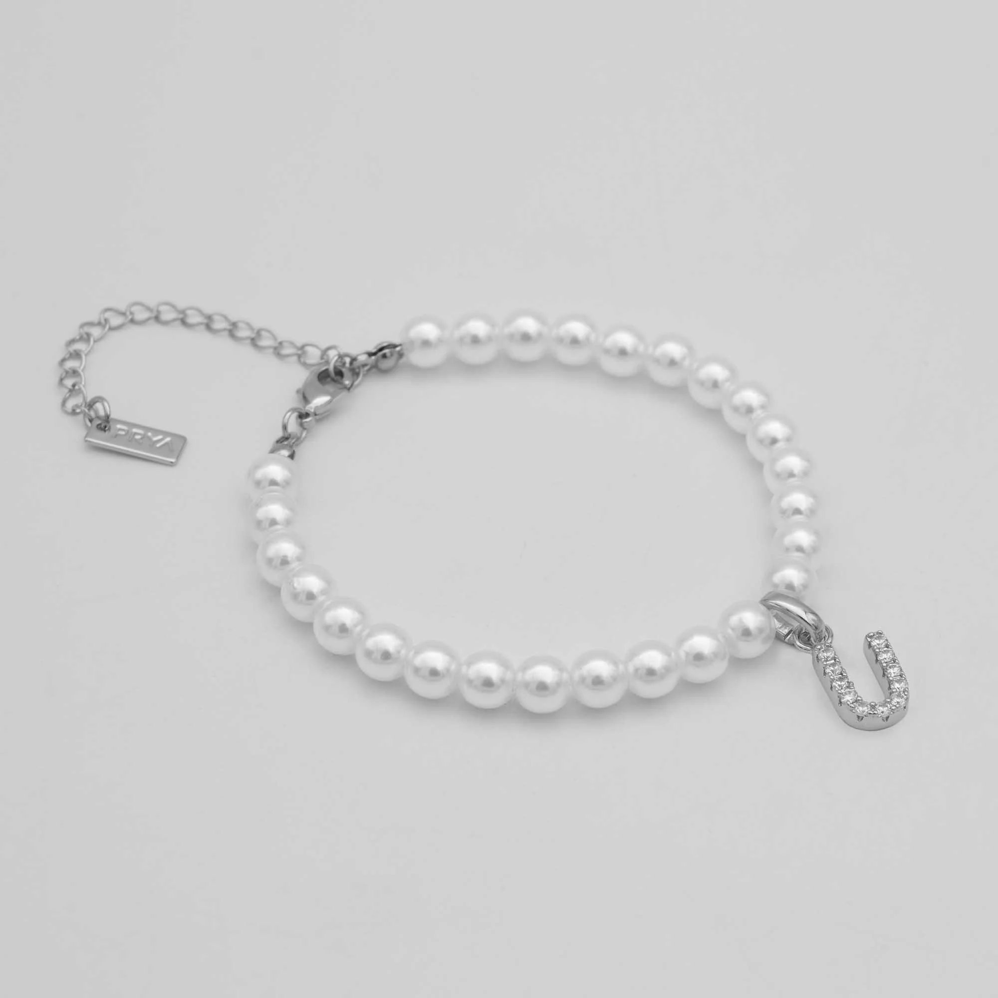 Classic Pearl Initial Anklet - Image 47