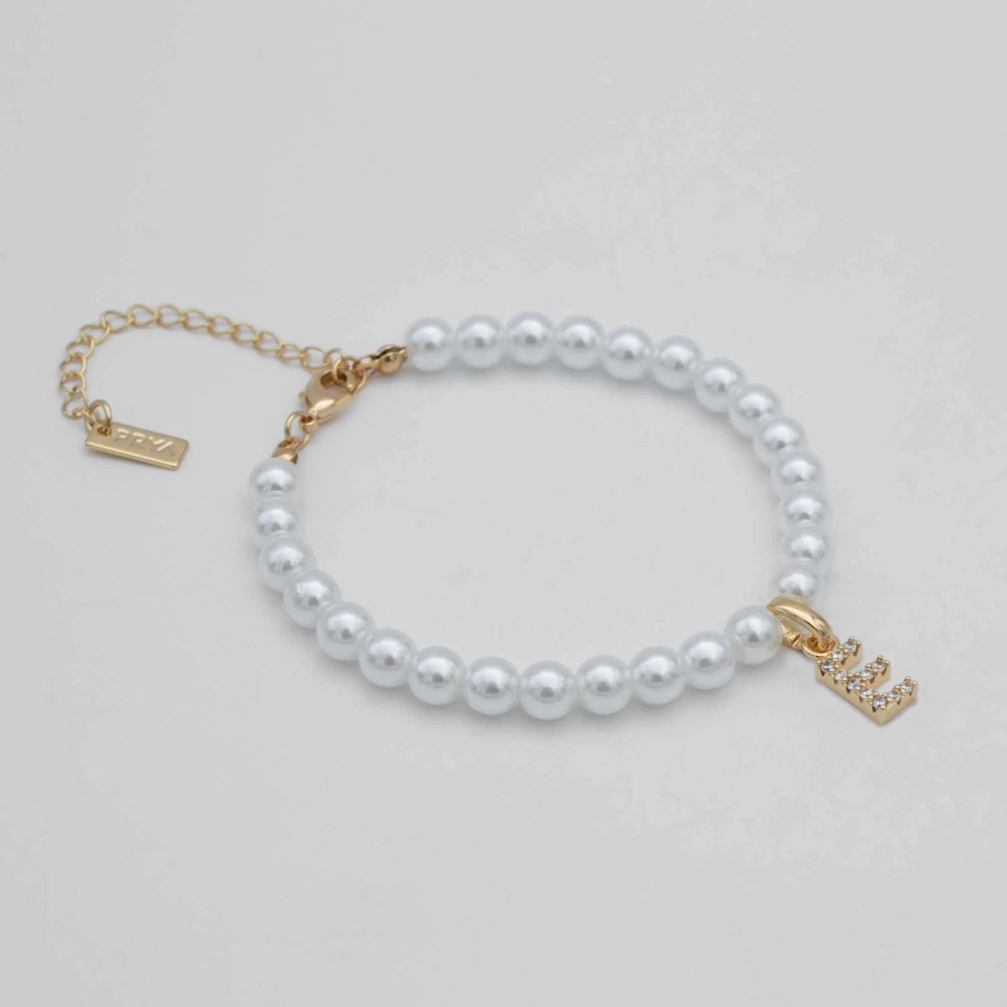 Classic Pearl Initial Anklet - Image 6