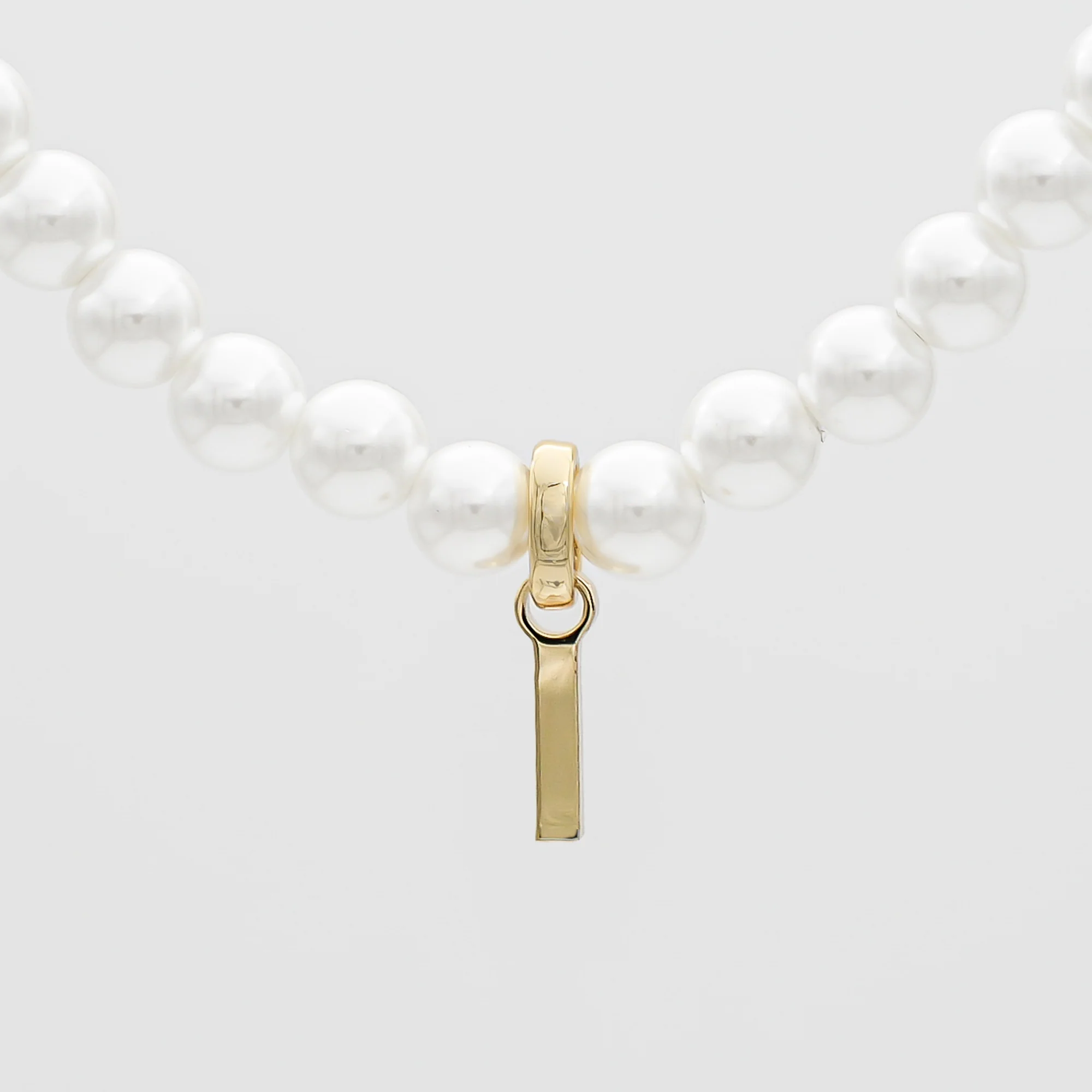 Classic Pearl Initial Necklace - Image 17