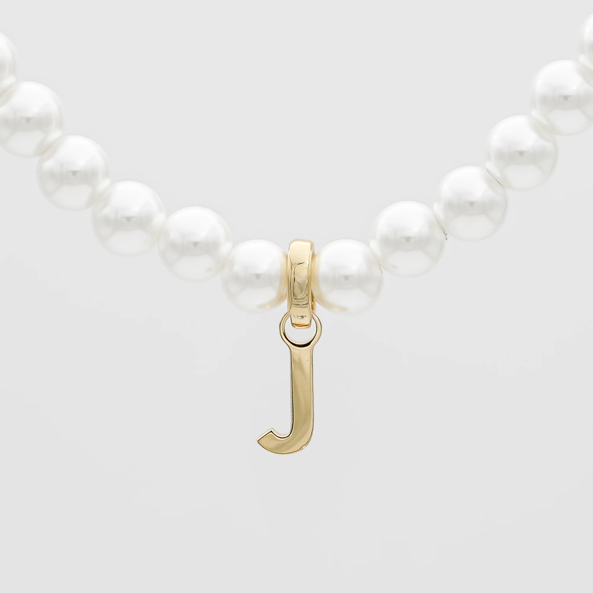 Classic Pearl Initial Necklace - Image 19