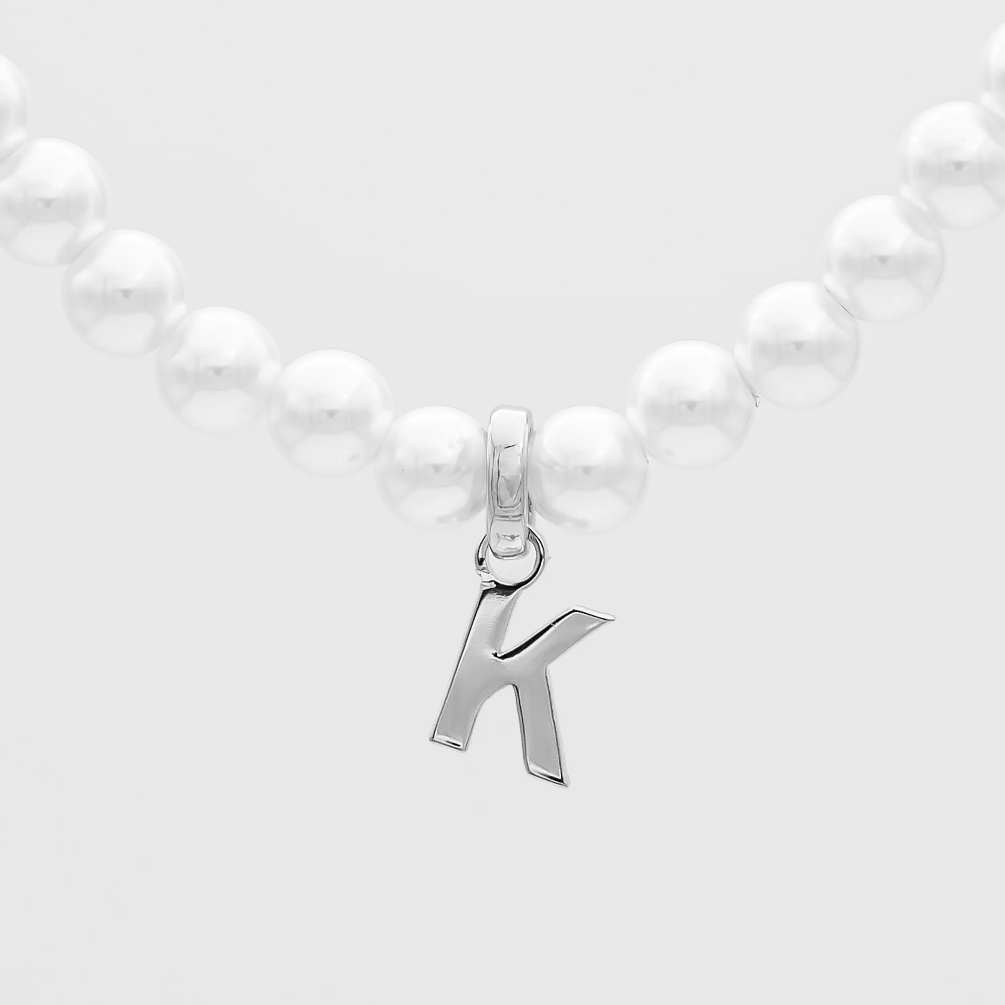 Classic Pearl Initial Necklace - Image 22