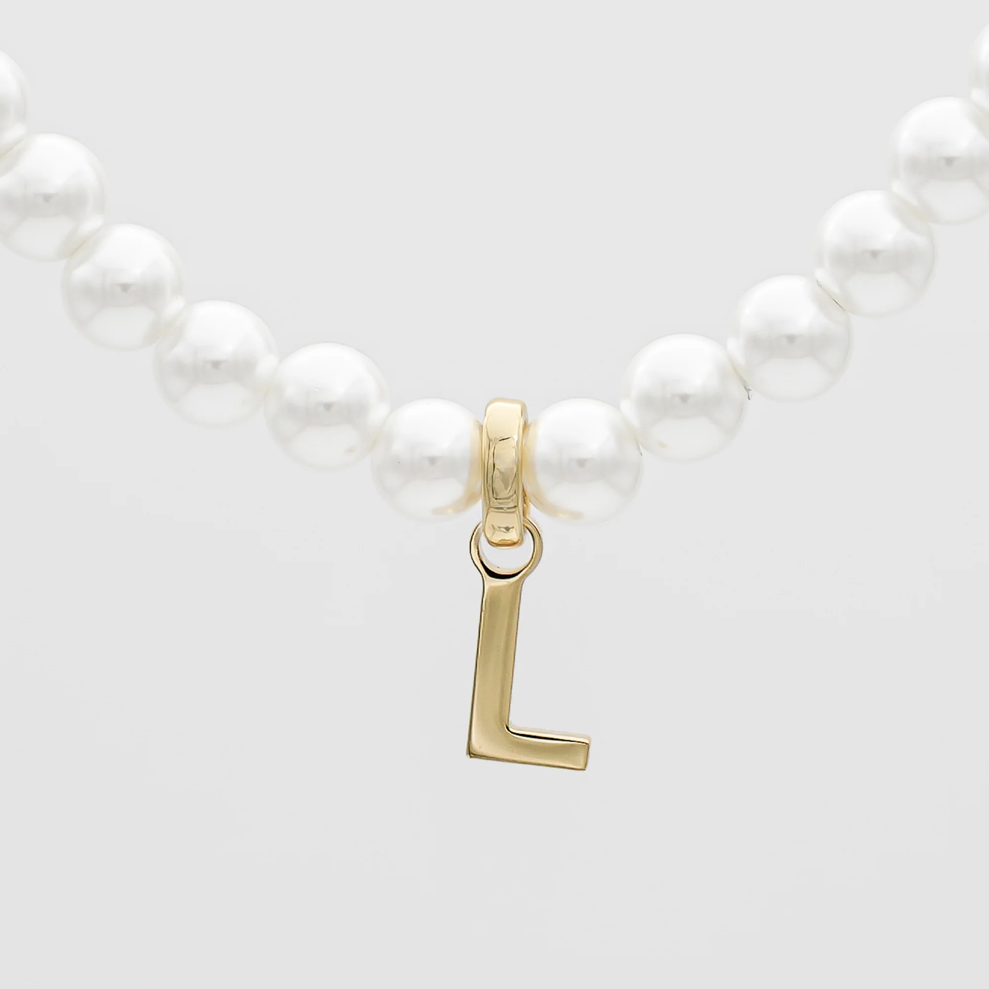 Classic Pearl Initial Necklace - Image 23