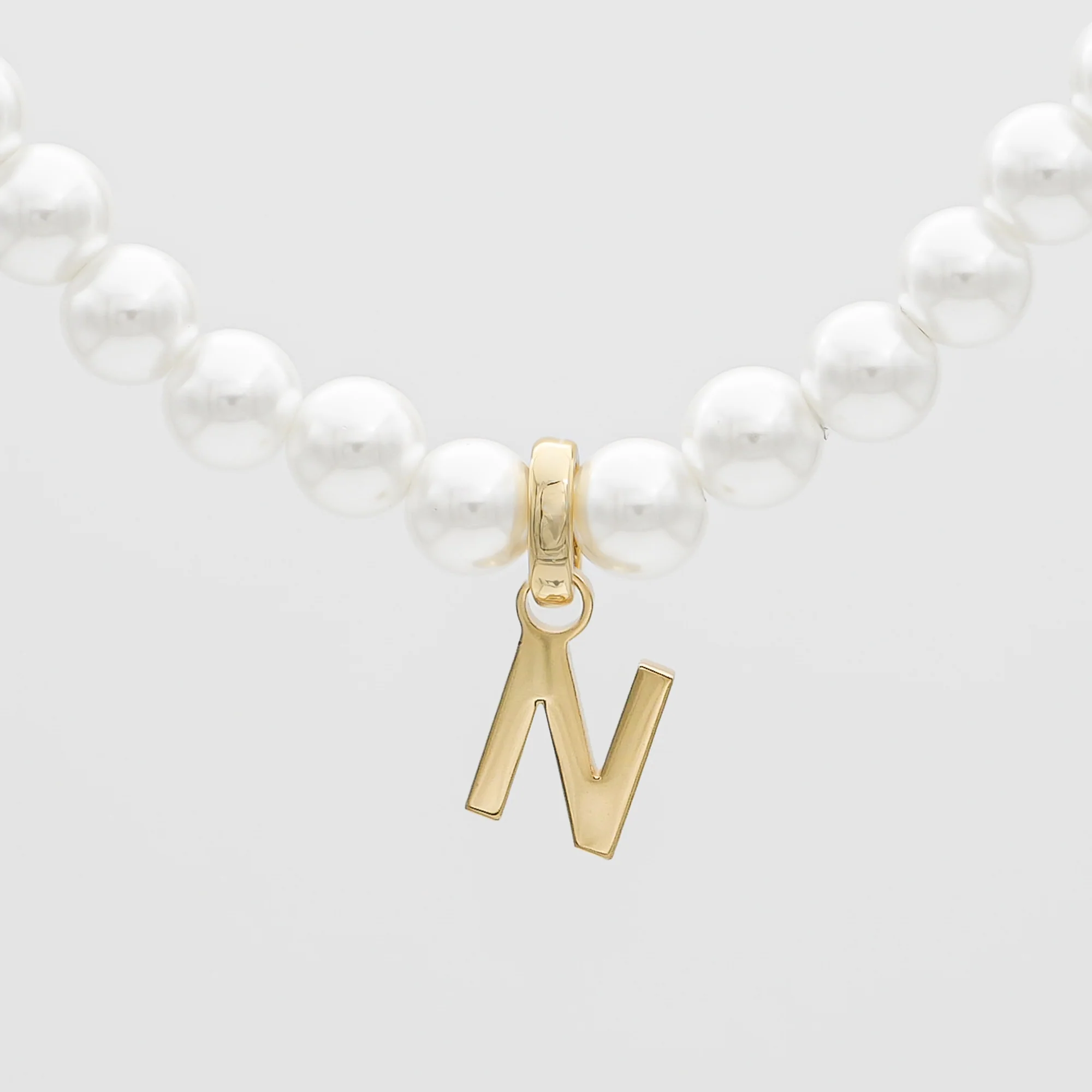 Classic Pearl Initial Necklace - Image 27