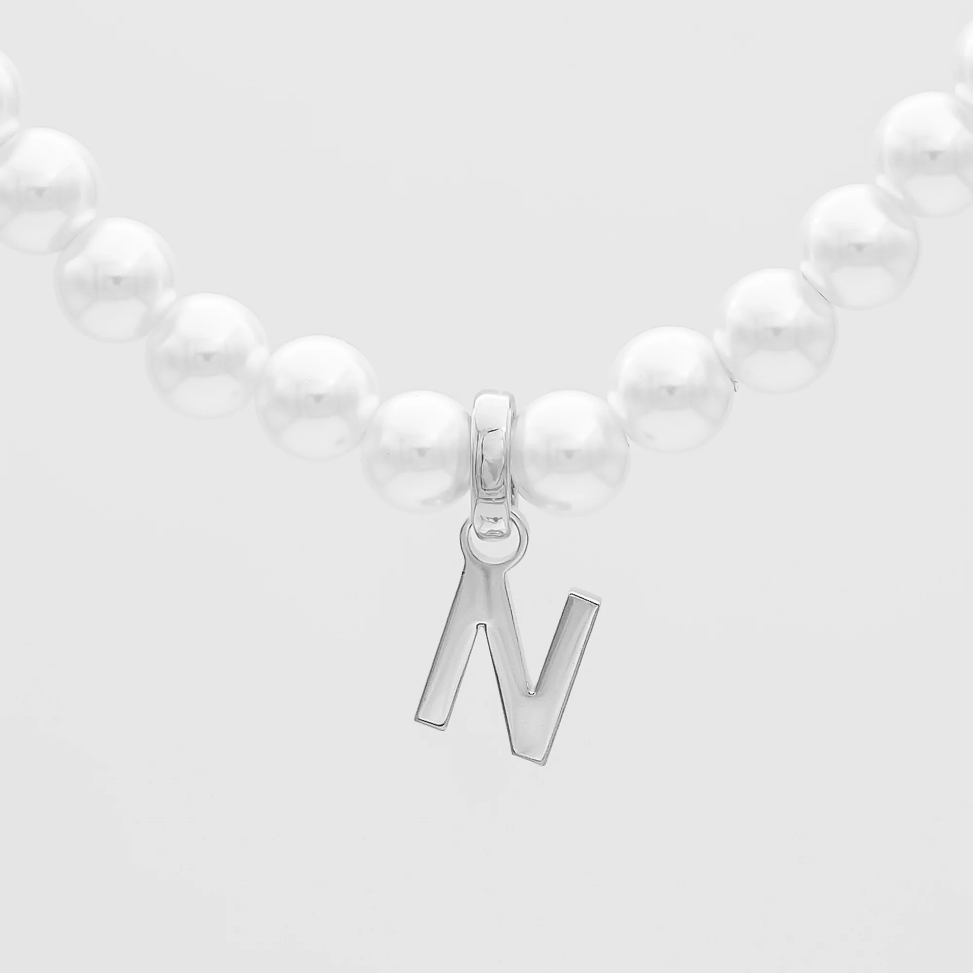 Classic Pearl Initial Necklace - Image 28