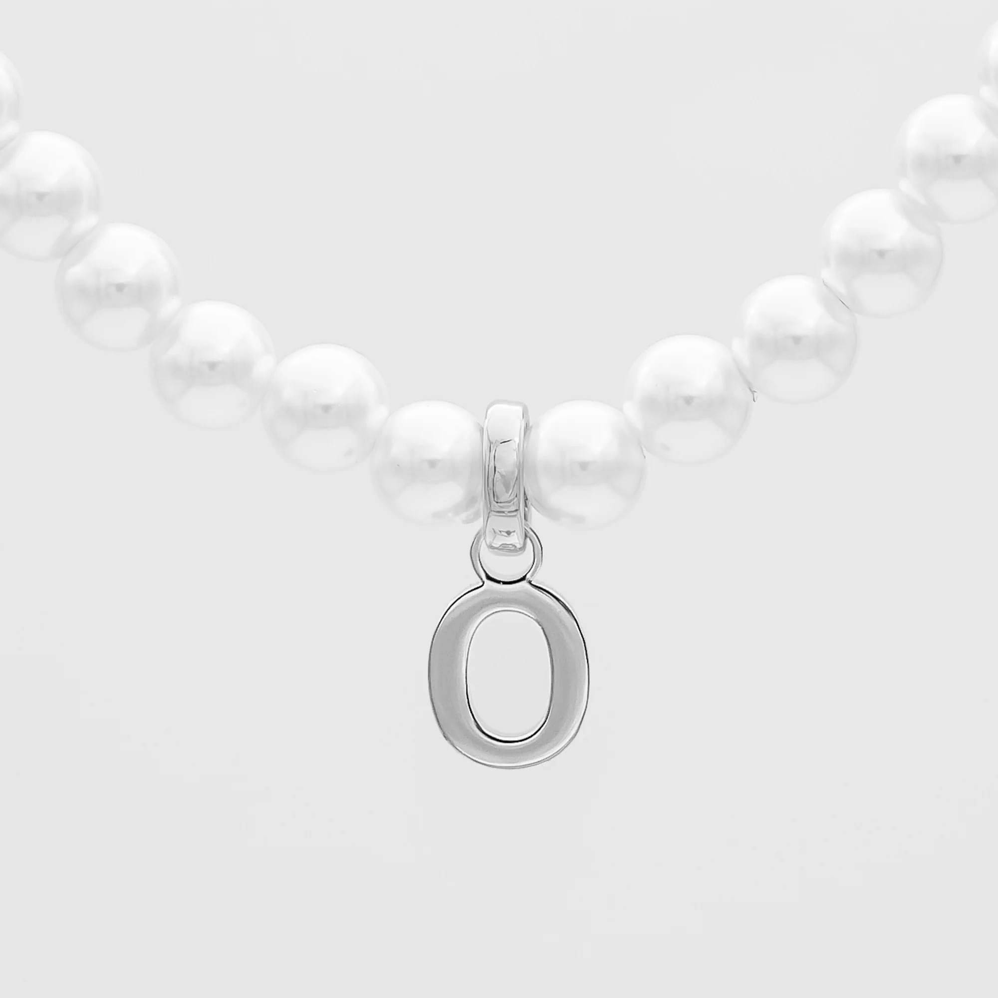 Classic Pearl Initial Necklace - Image 30