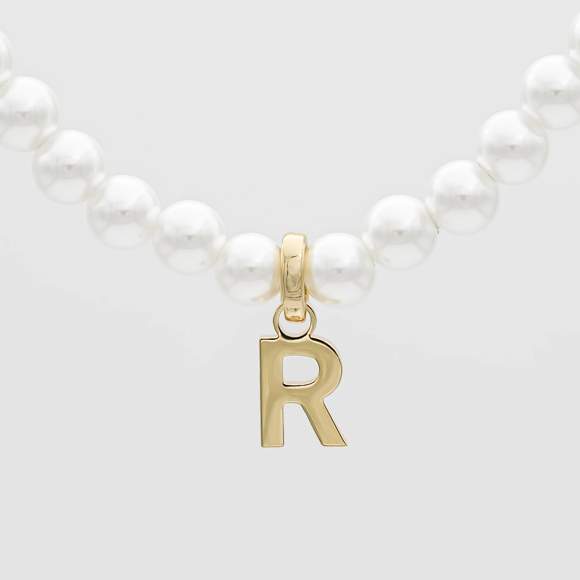 Classic Pearl Initial Necklace - Image 35