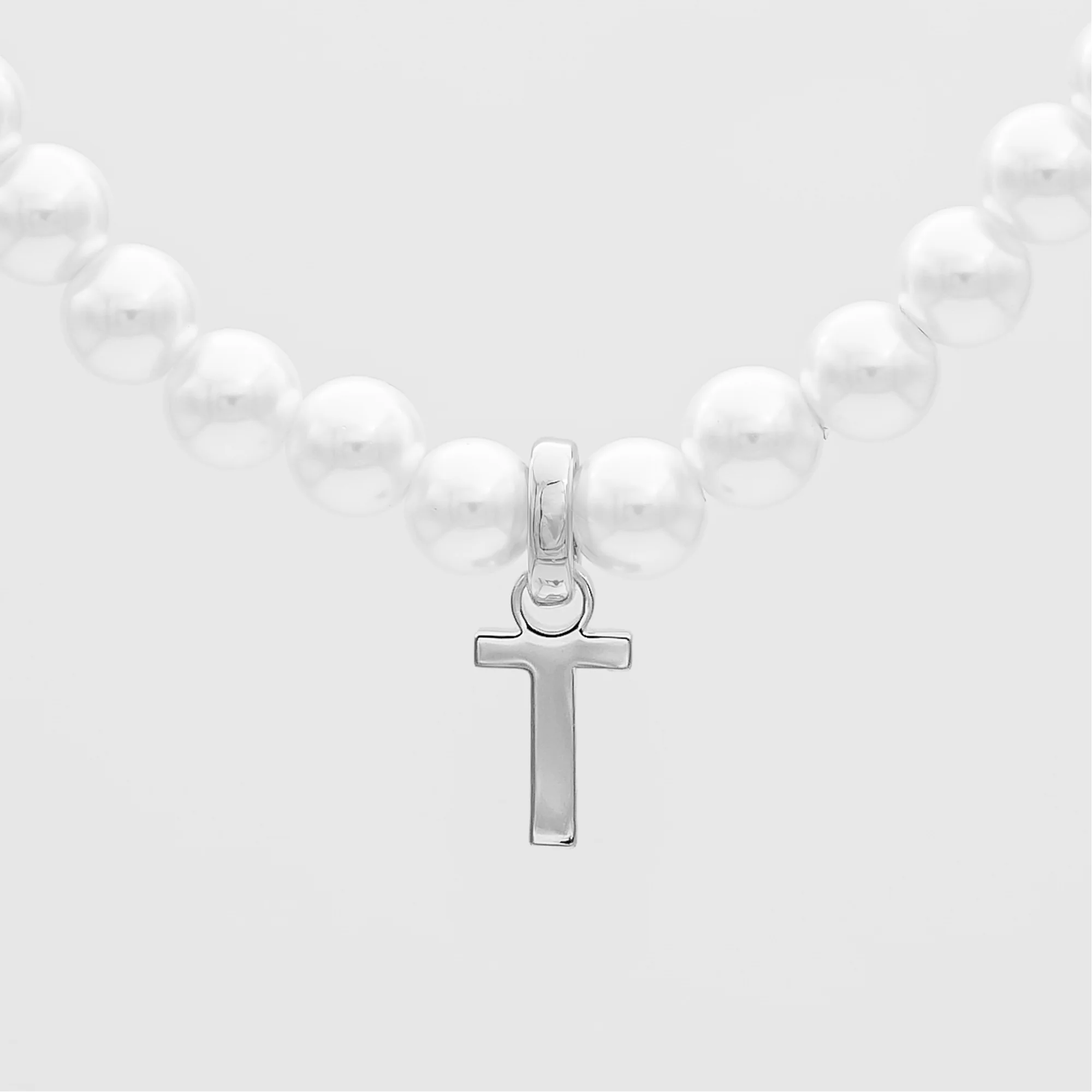 Classic Pearl Initial Necklace - Image 40