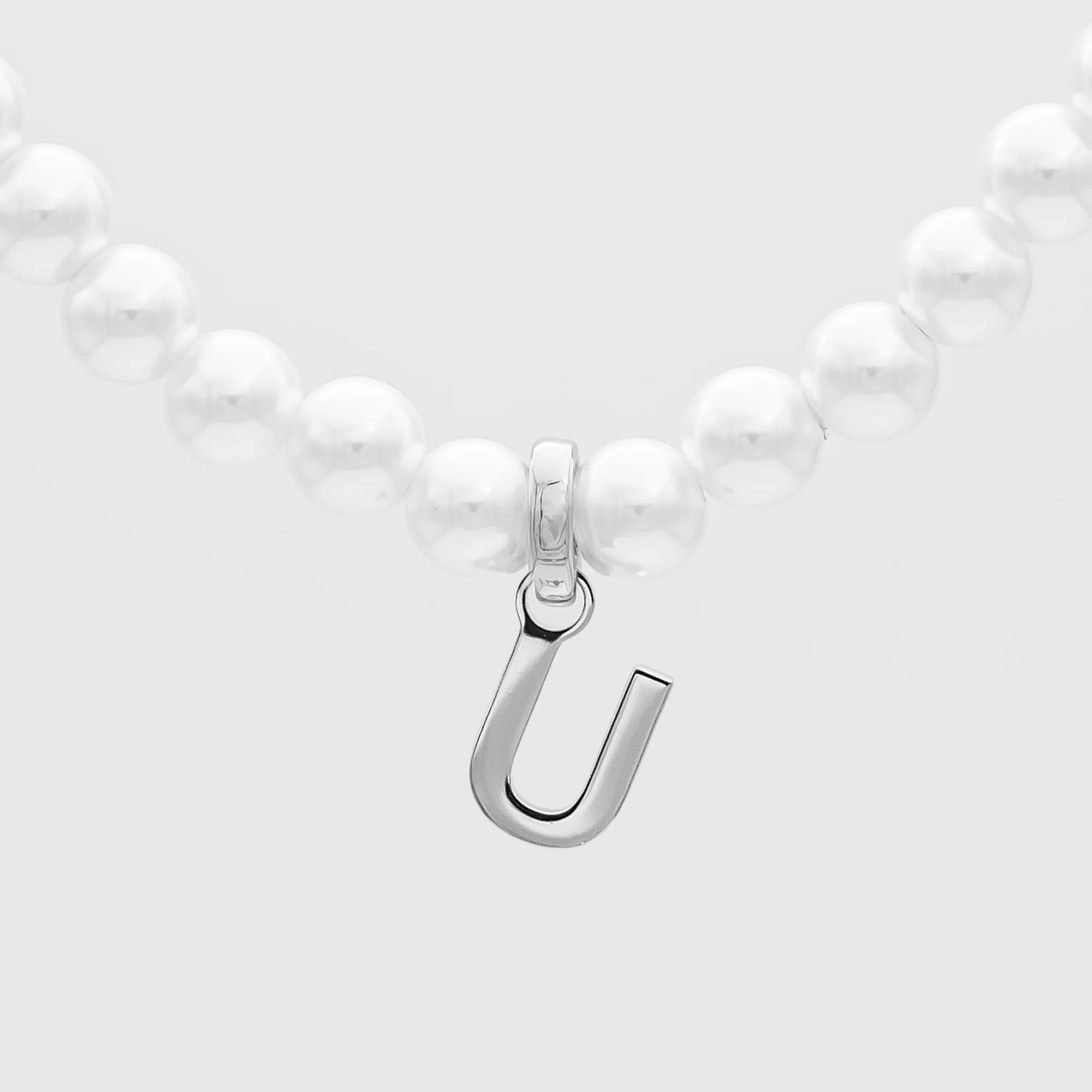 Classic Pearl Initial Necklace - Image 42