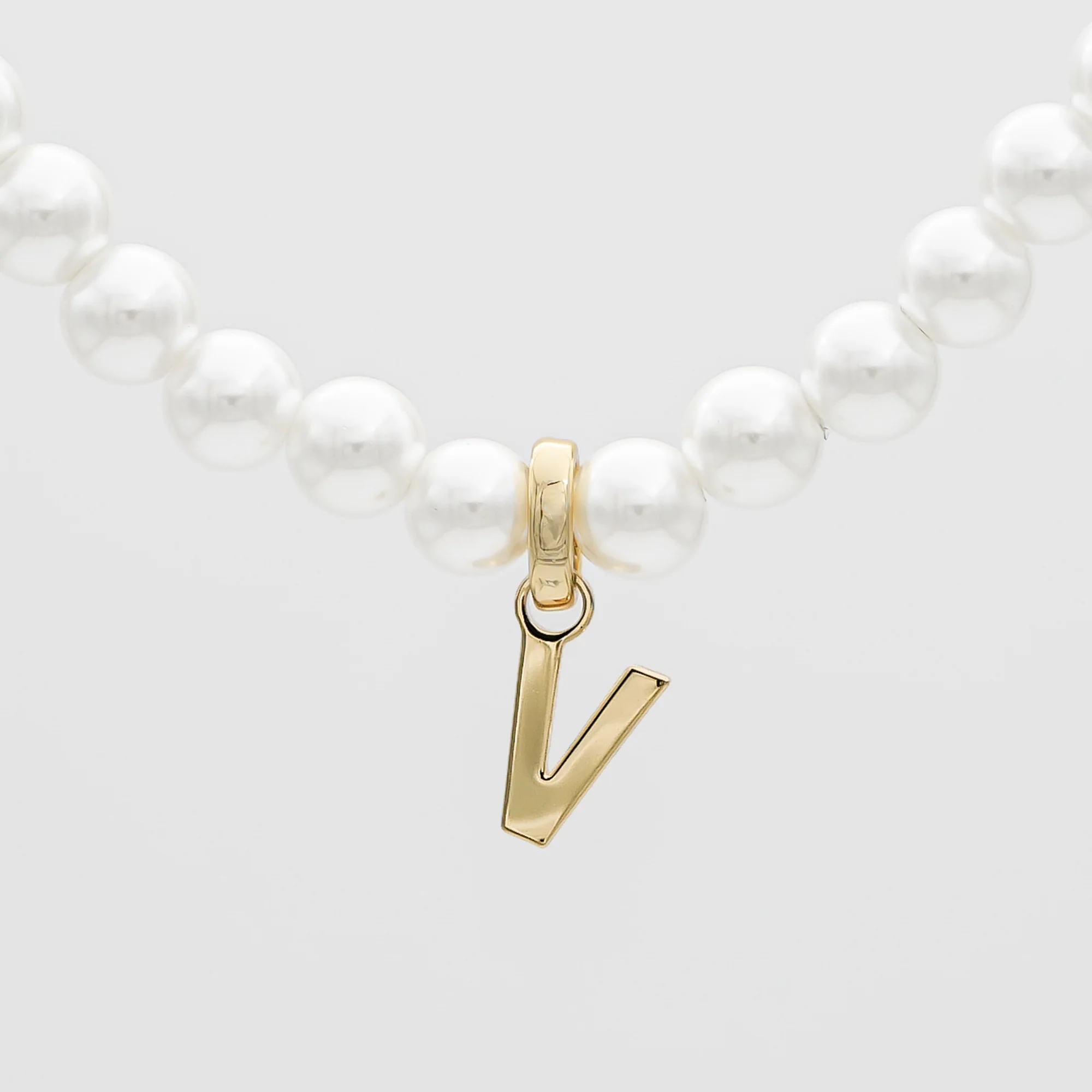 Classic Pearl Initial Necklace - Image 43