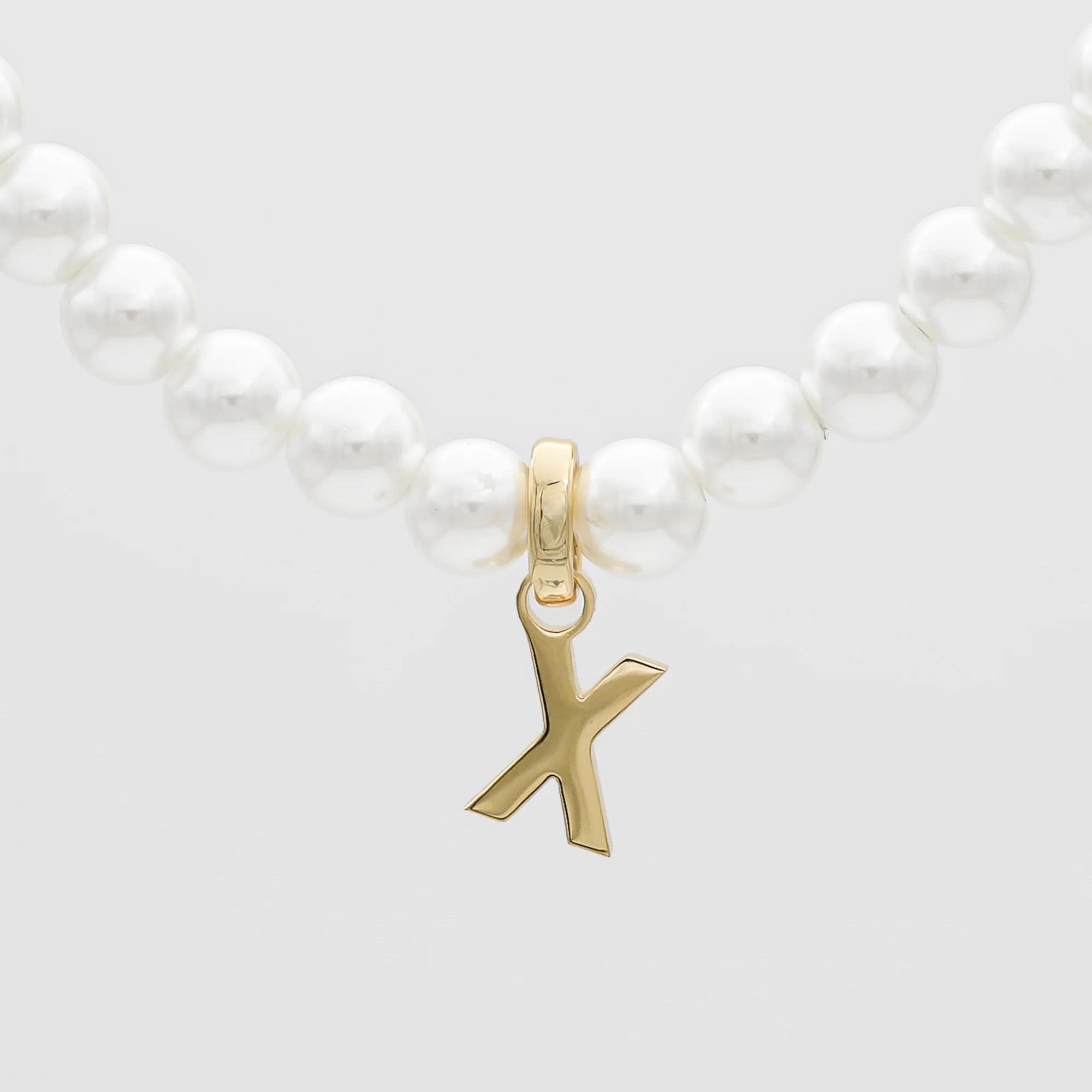 Classic Pearl Initial Necklace - Image 47