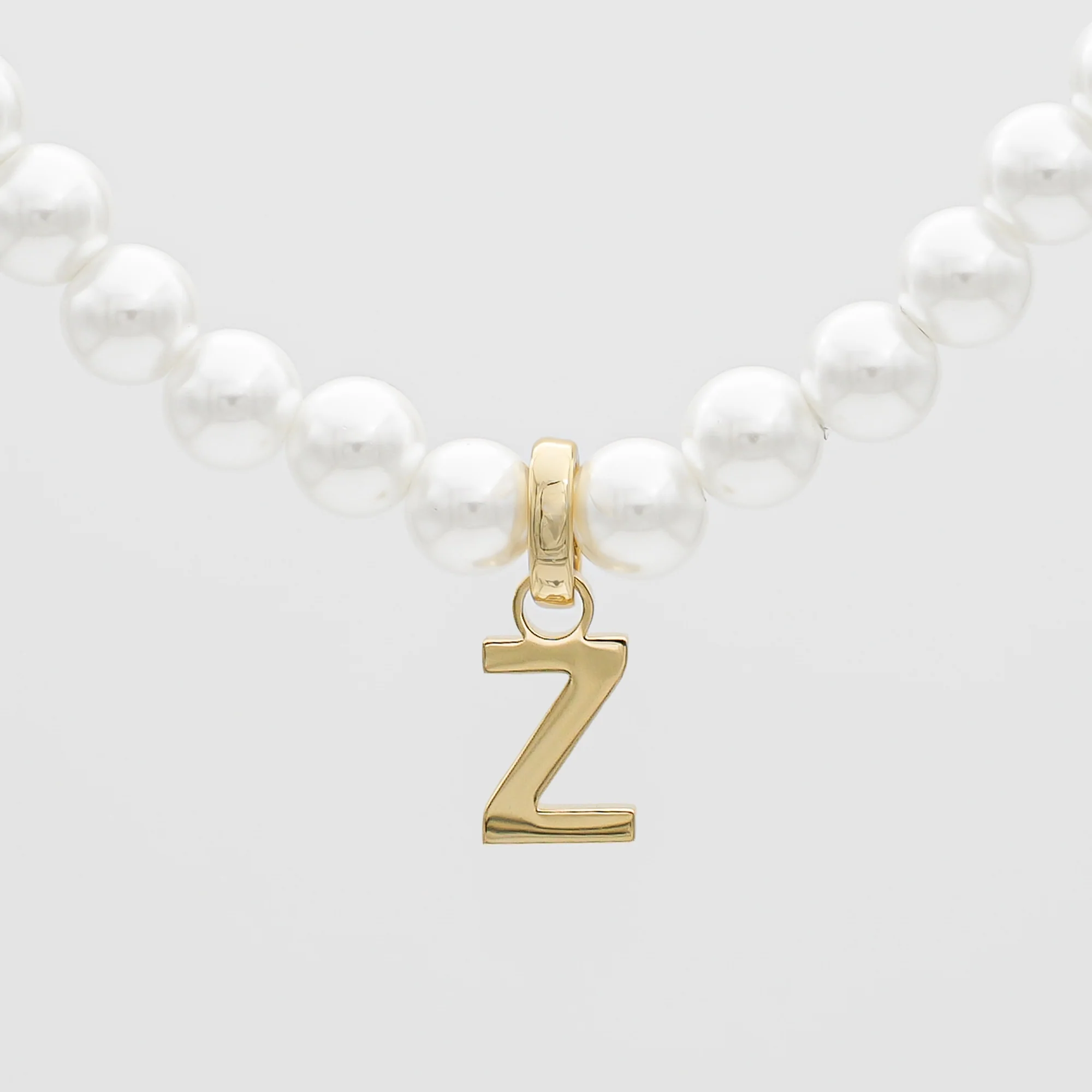 Classic Pearl Initial Necklace - Image 51