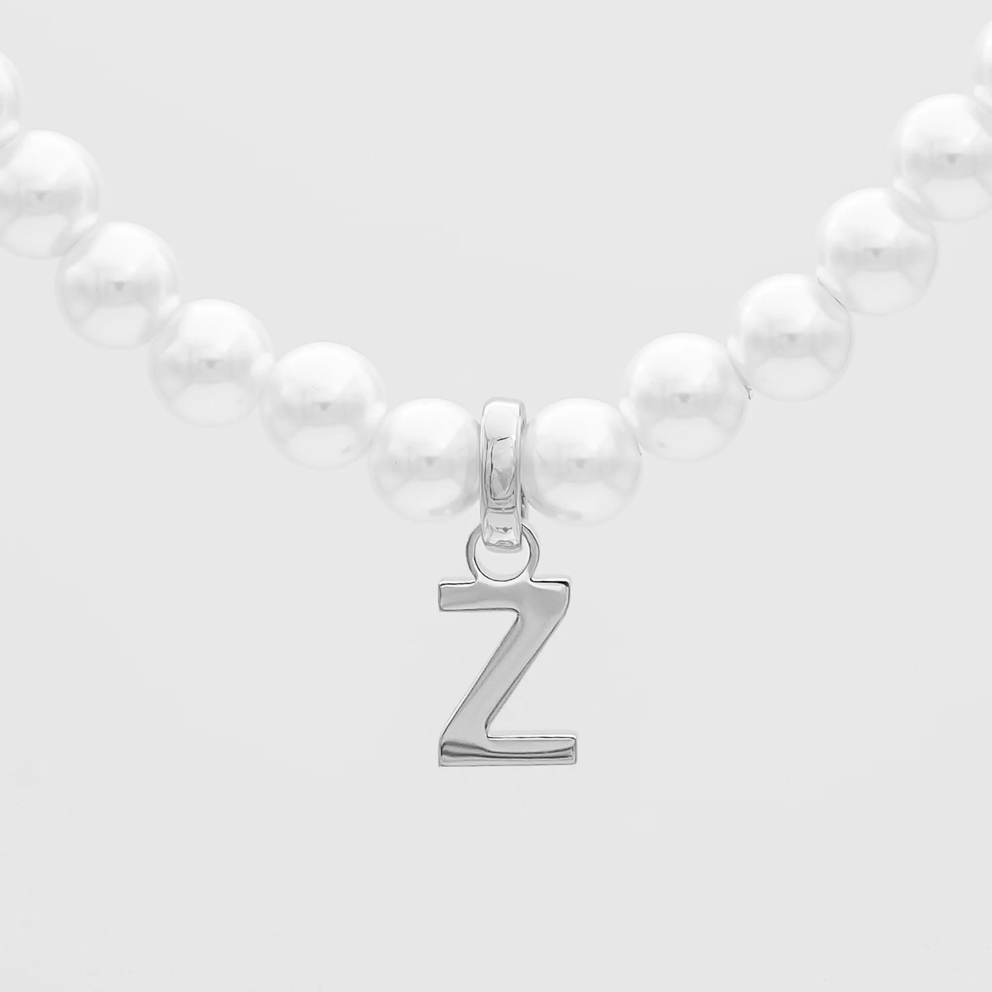 Classic Pearl Initial Necklace - Image 52