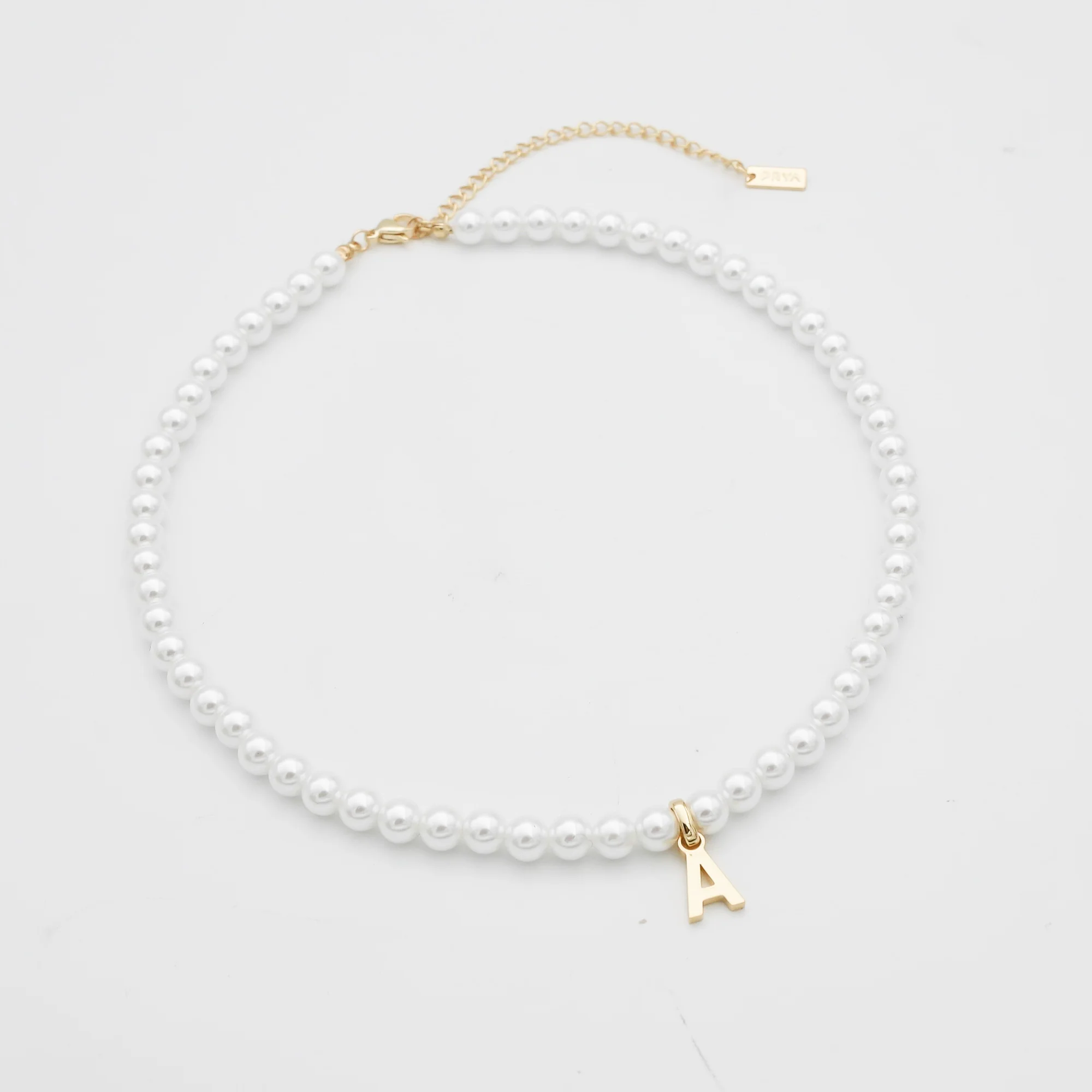 Classic Pearl Initial Necklace - Image 59