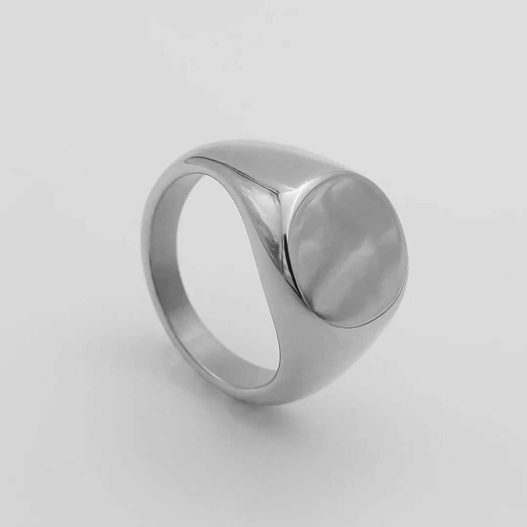 Classic Silver Signet Ring