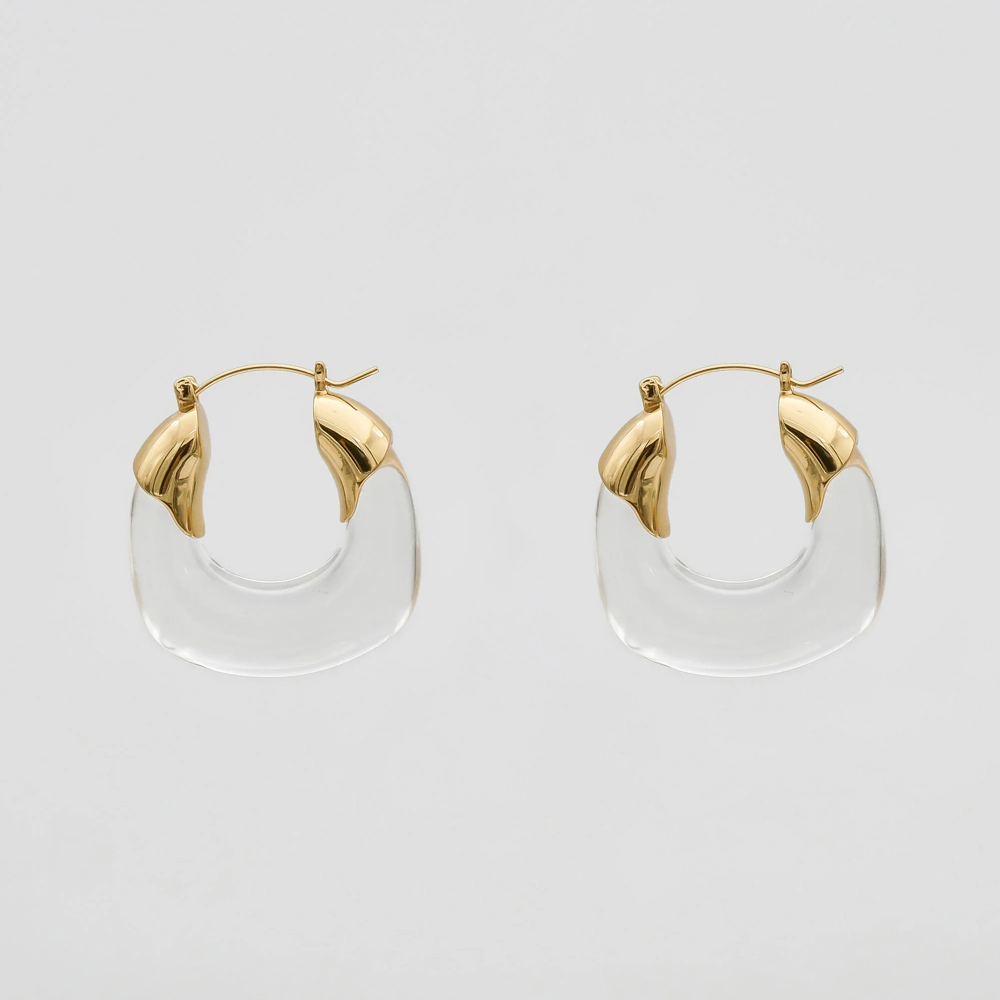 Celine Clear Earrings - Image 4