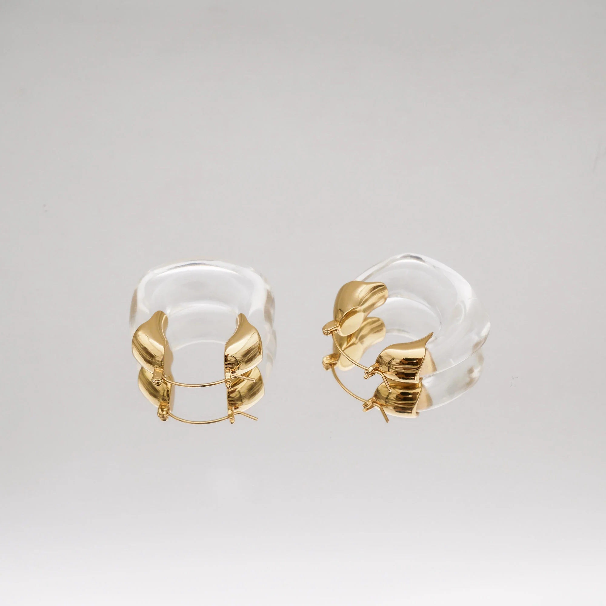 Celine Clear Earrings - Image 5
