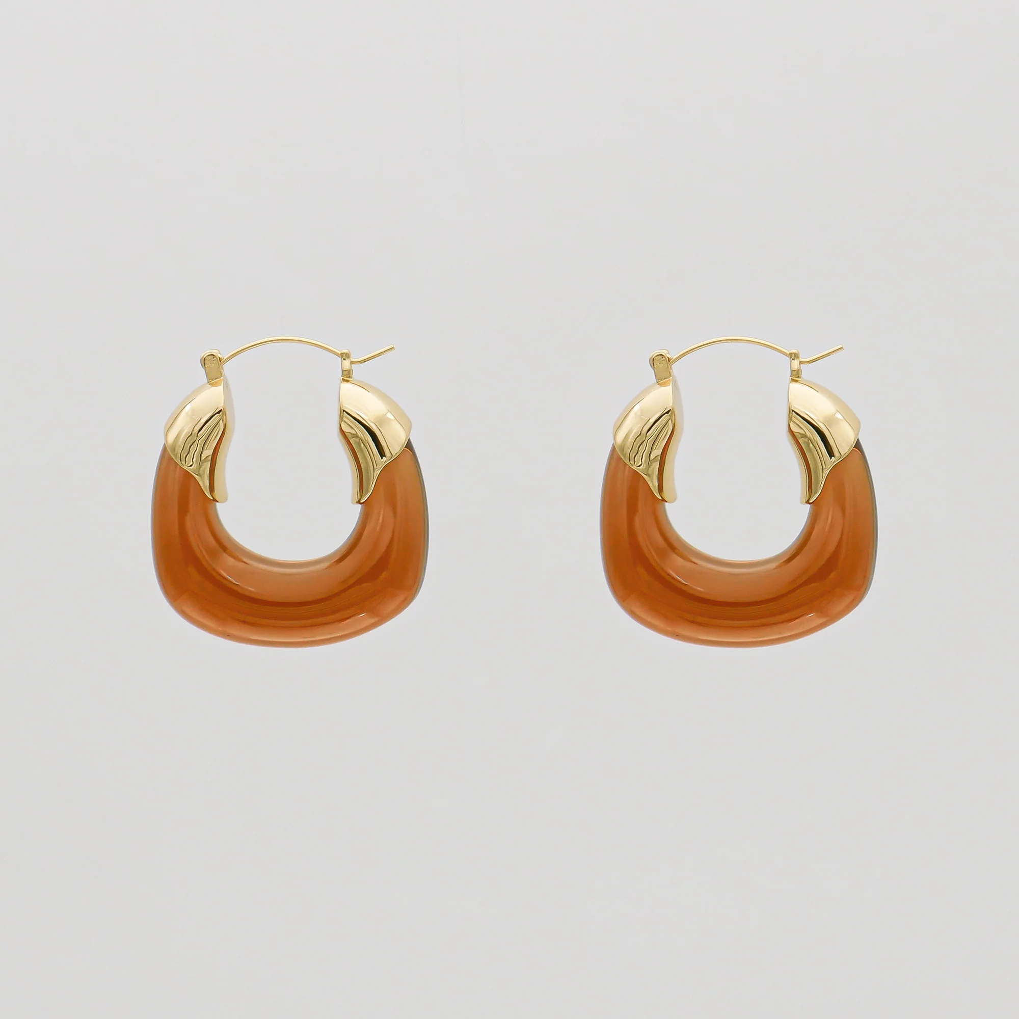 Celine Amber Earrings - Image 5