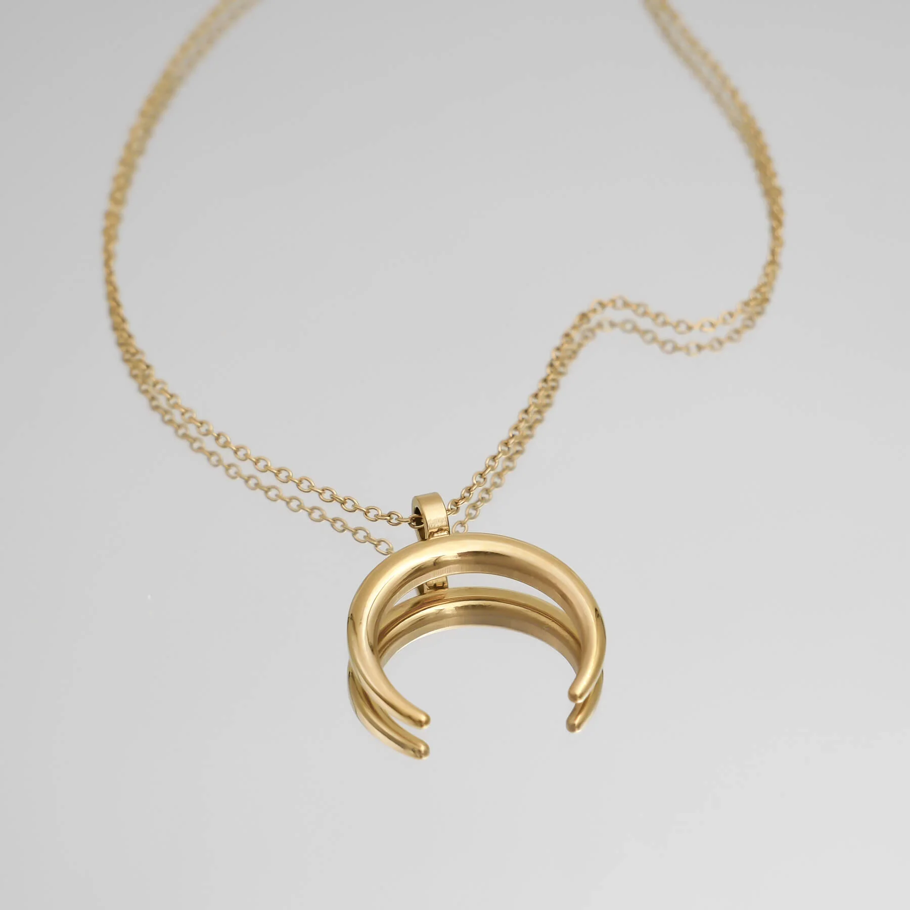 Crescent Moon Necklace - Image 5