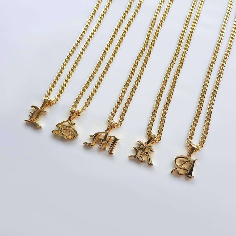 Cubana Initial Necklace - Image 6