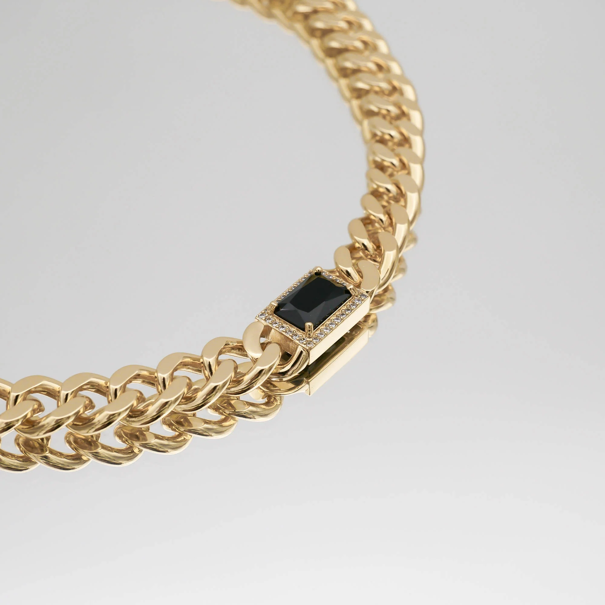 Diana Onyx Tablet Necklace - Image 3