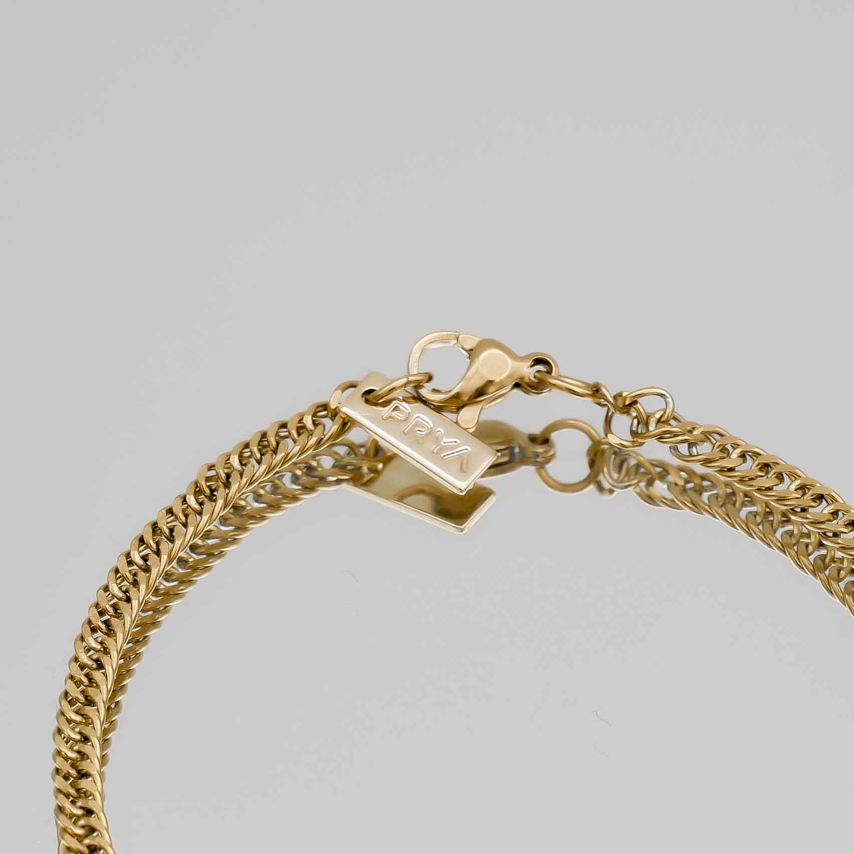 Double Link Curb Chain Bracelet - Image 12