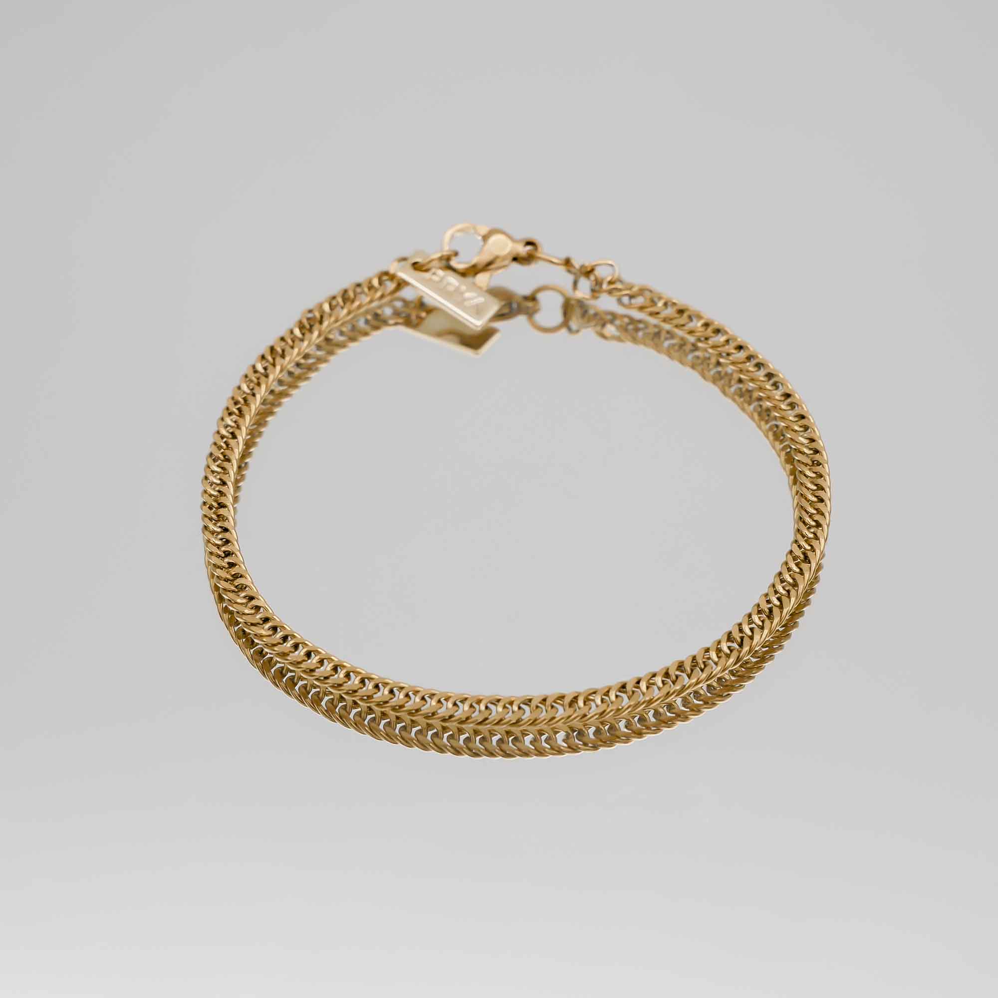 Double Link Curb Chain Bracelet - Image 9